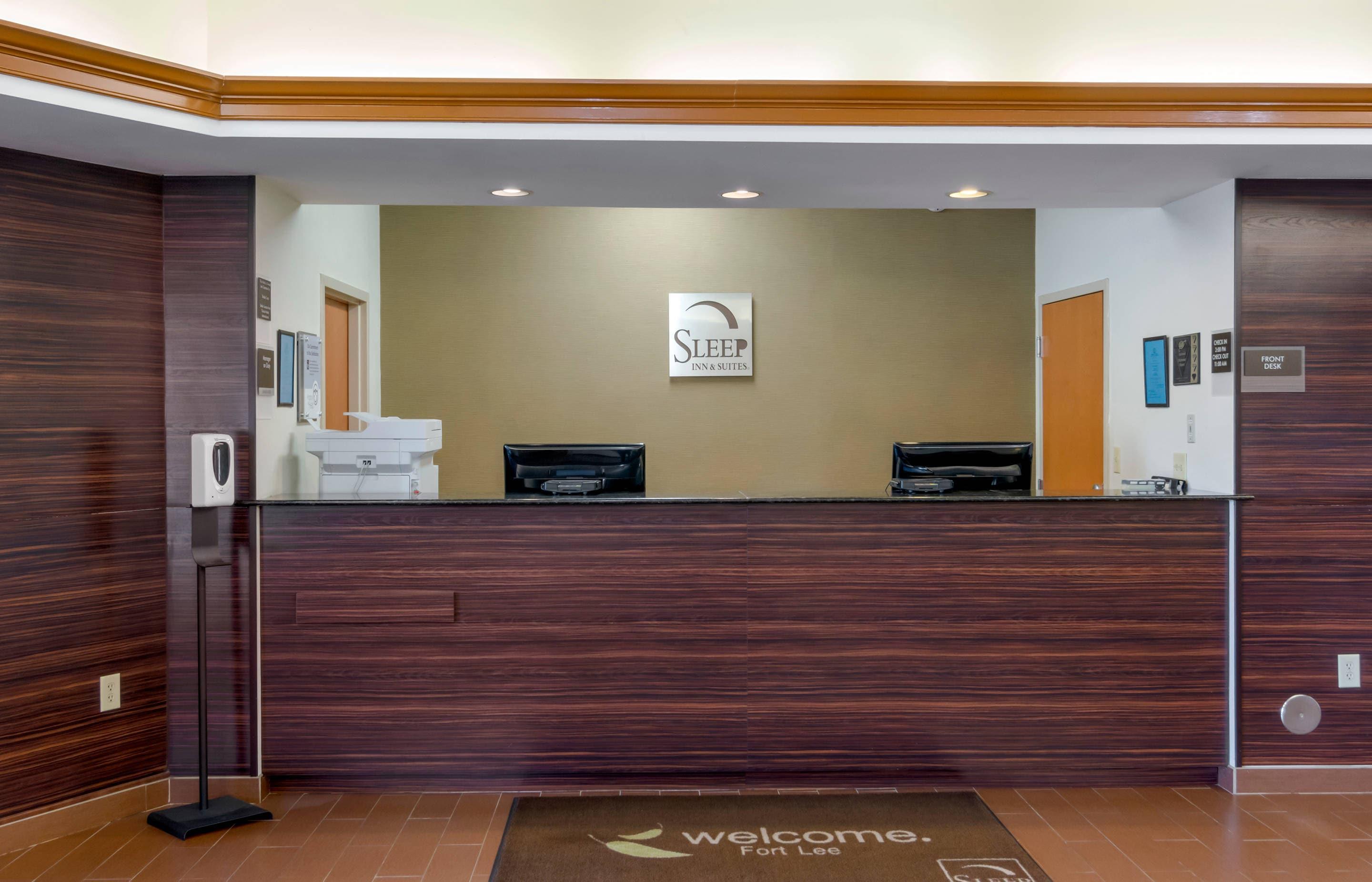 Front desk | Sleep Inn & Suites near Fort Gregg-Adams