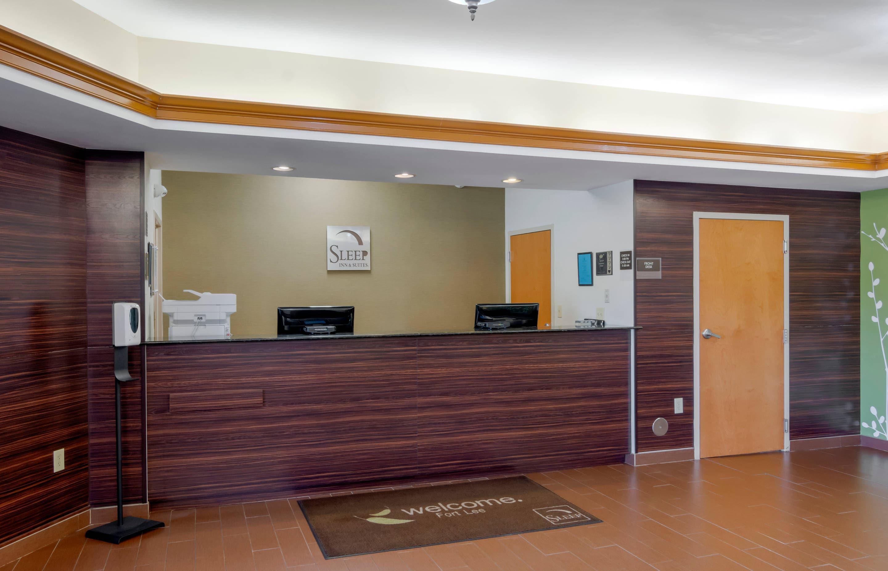 Front desk | Sleep Inn & Suites near Fort Gregg-Adams