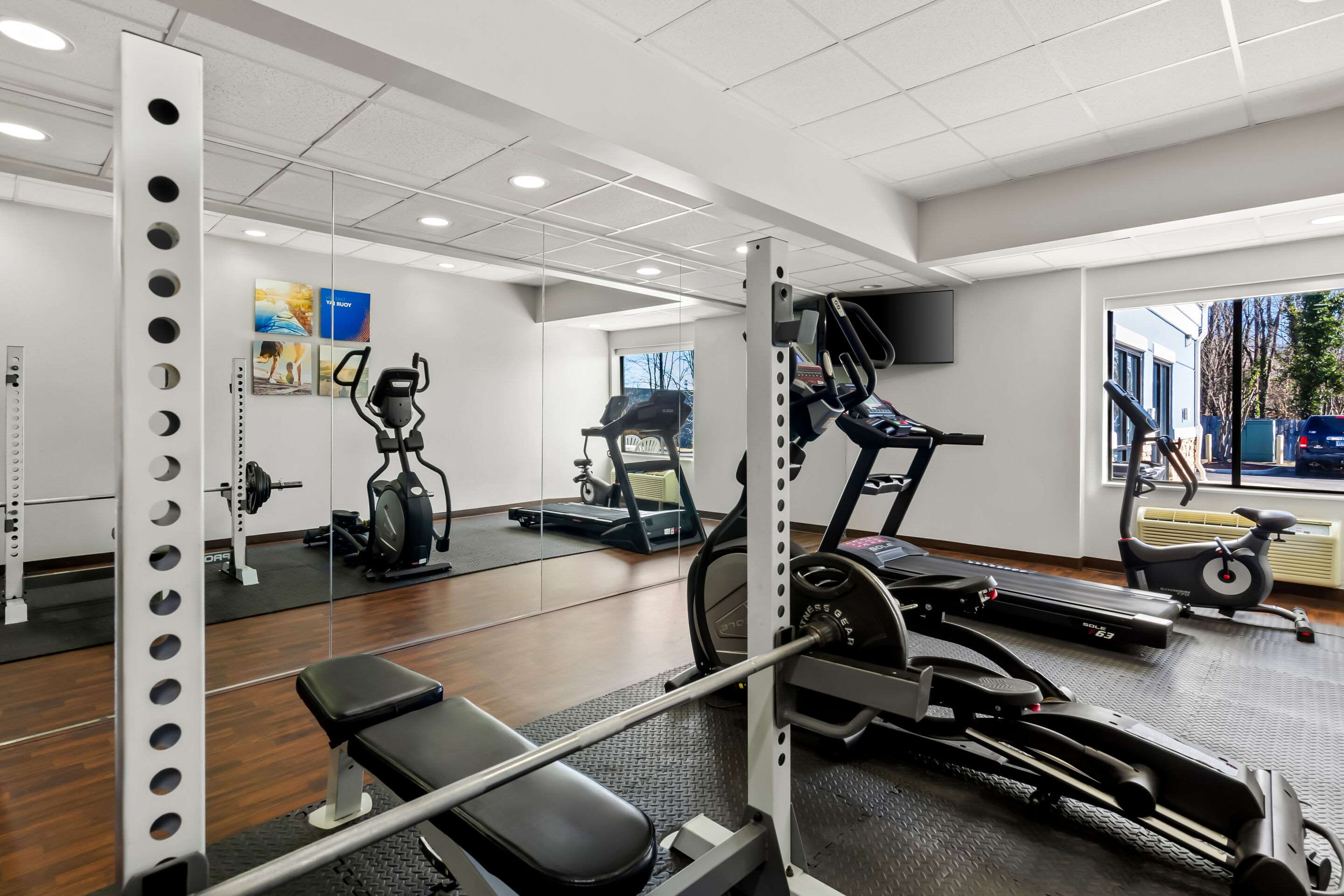 Exercise room | Comfort Suites Salem-Roanoke I-81