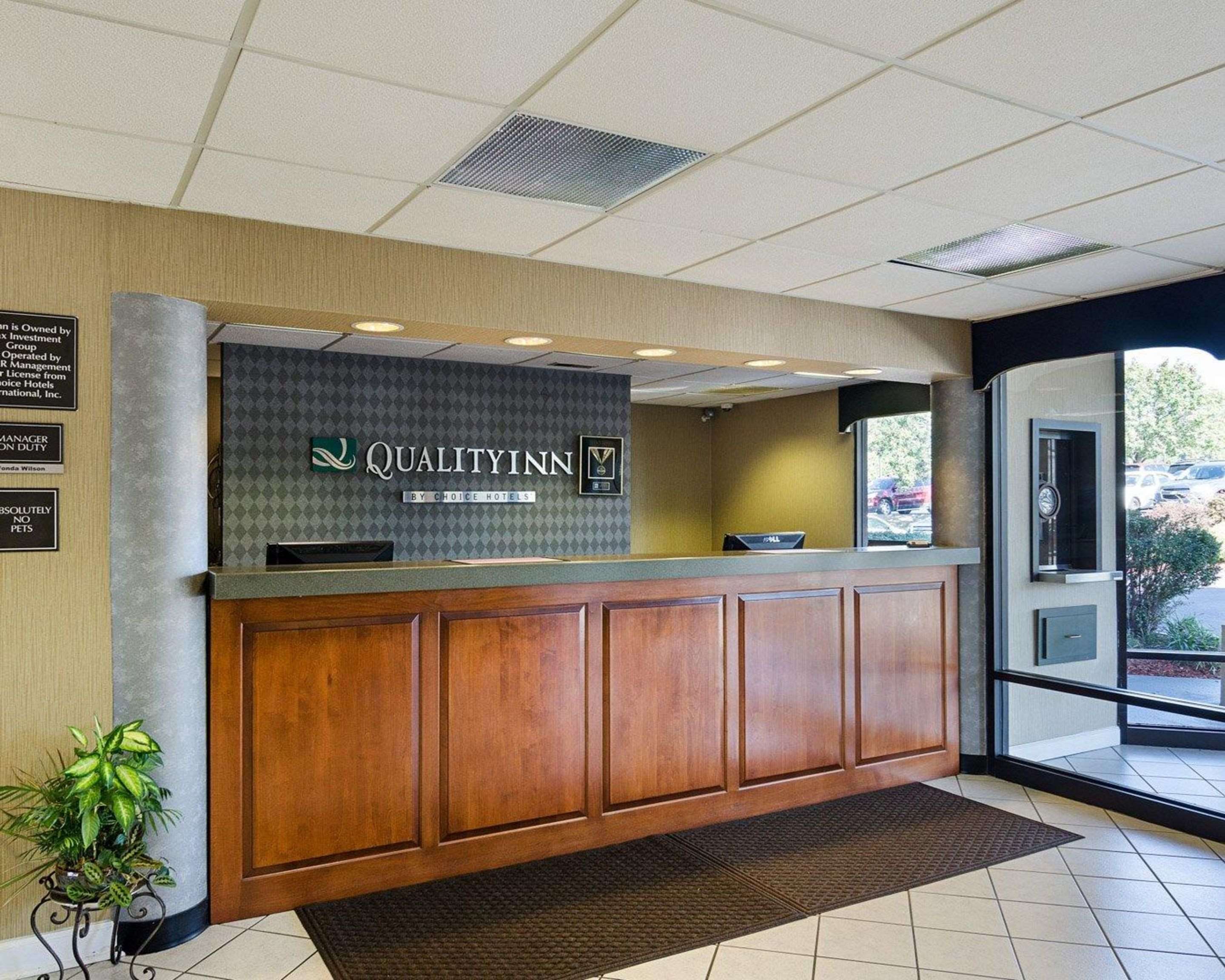 Front desk