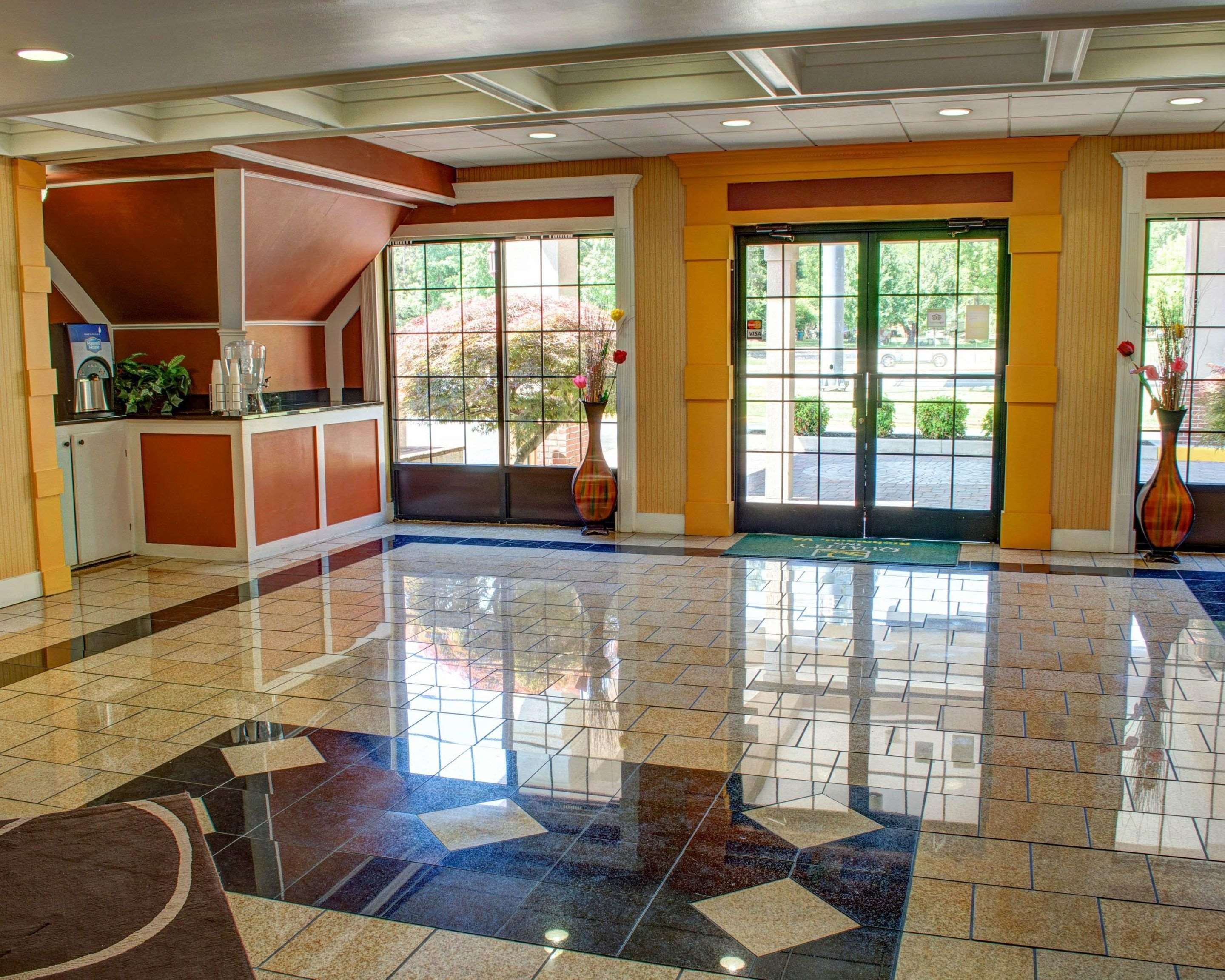 Hotel lobby