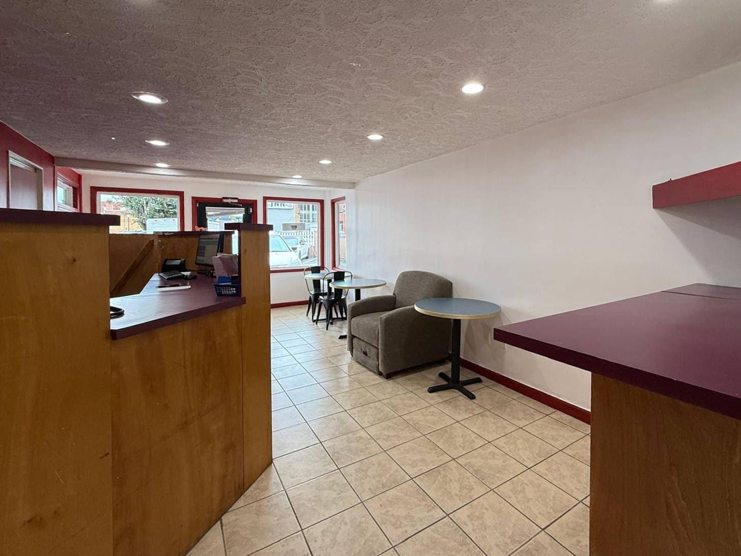 Spacious lobby | Rodeway Inn Galax Highway 58