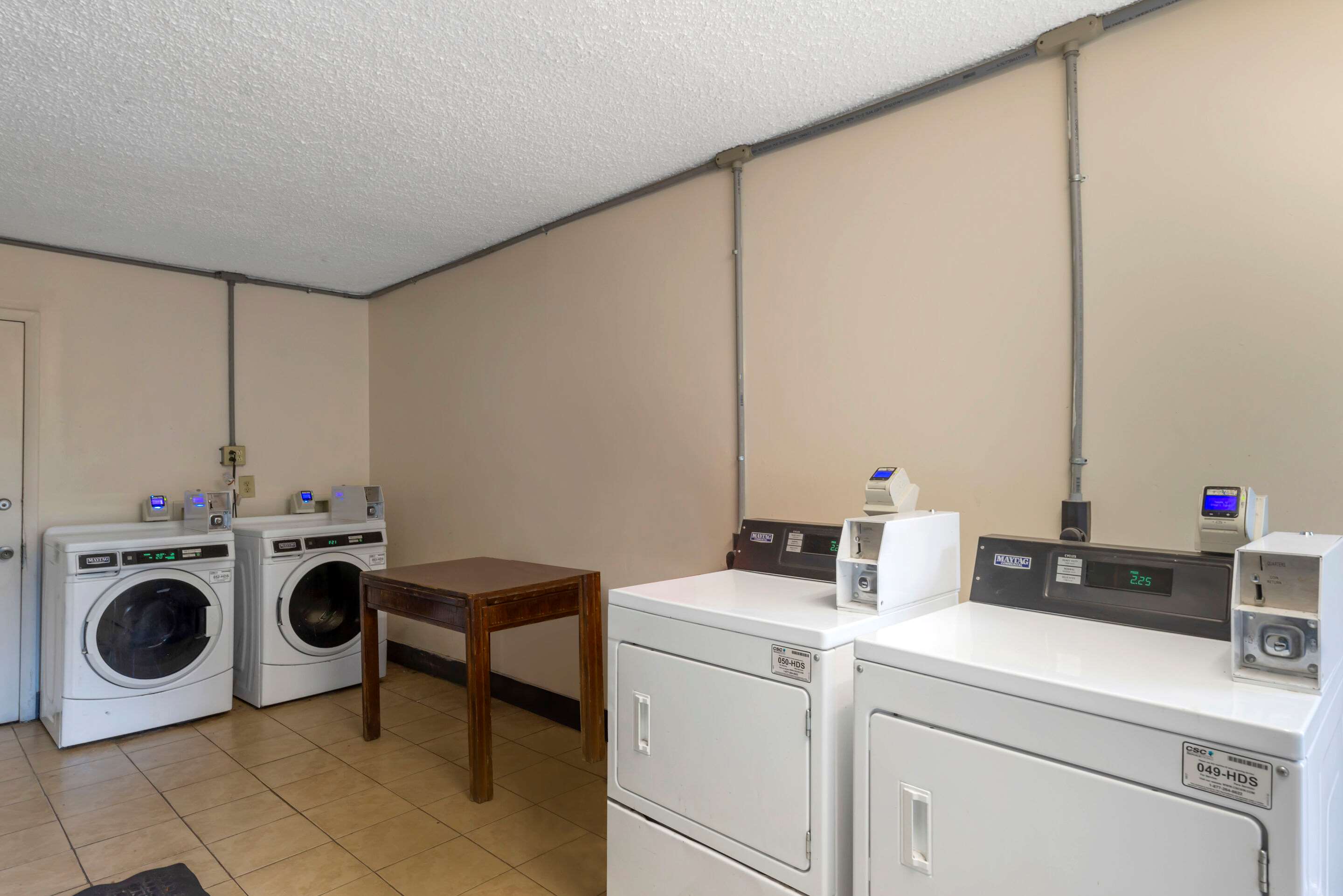 Guest laundry facilities