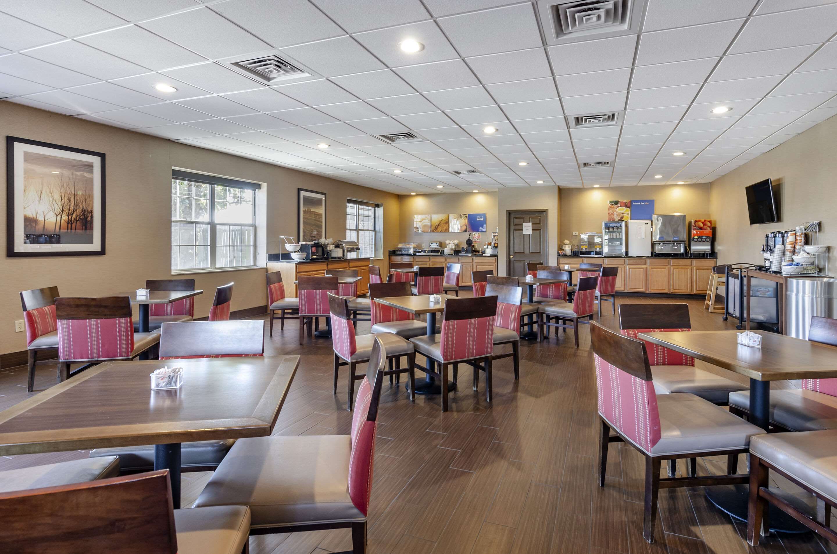 Breakfast area