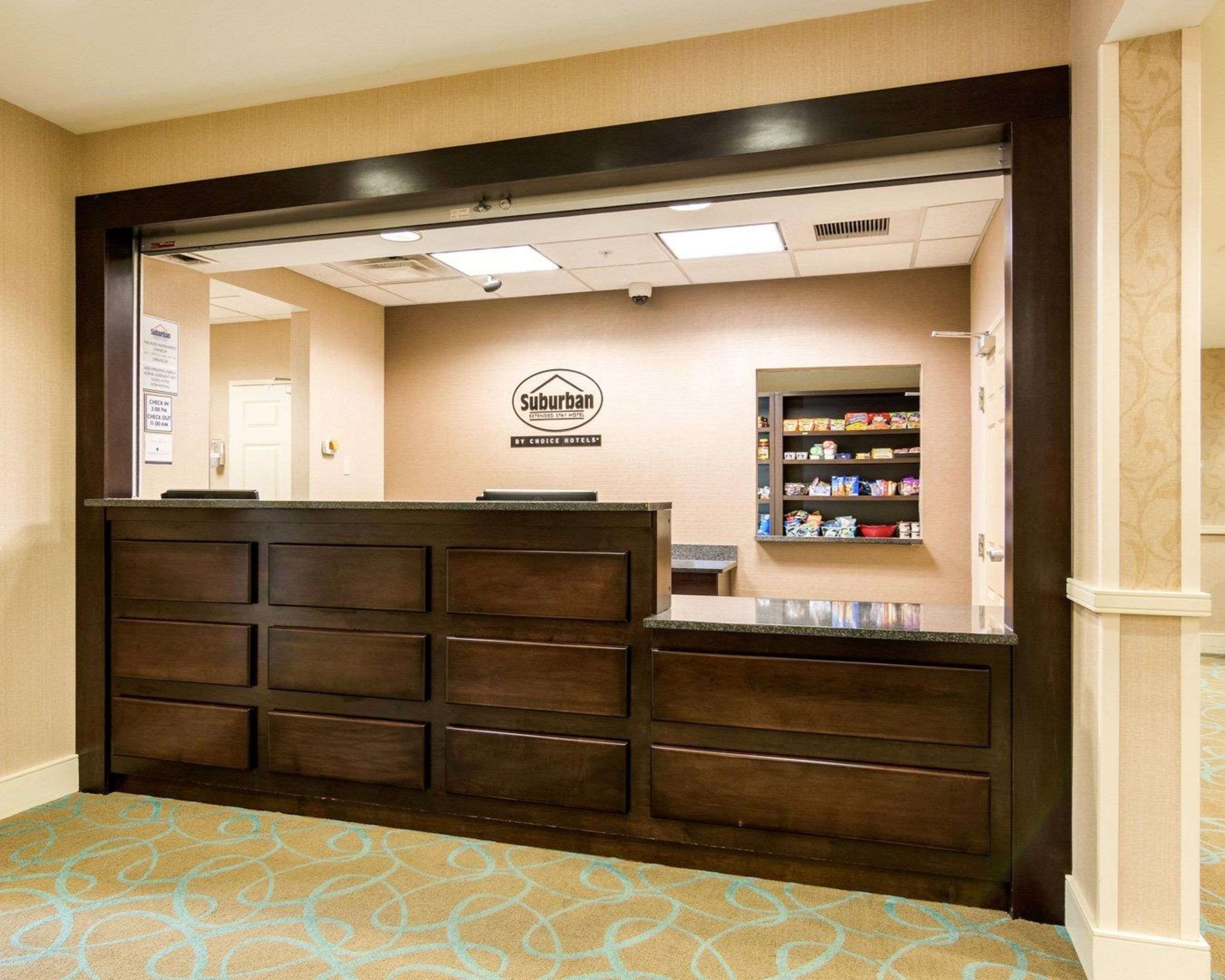 Front desk | Suburban Studios Quantico