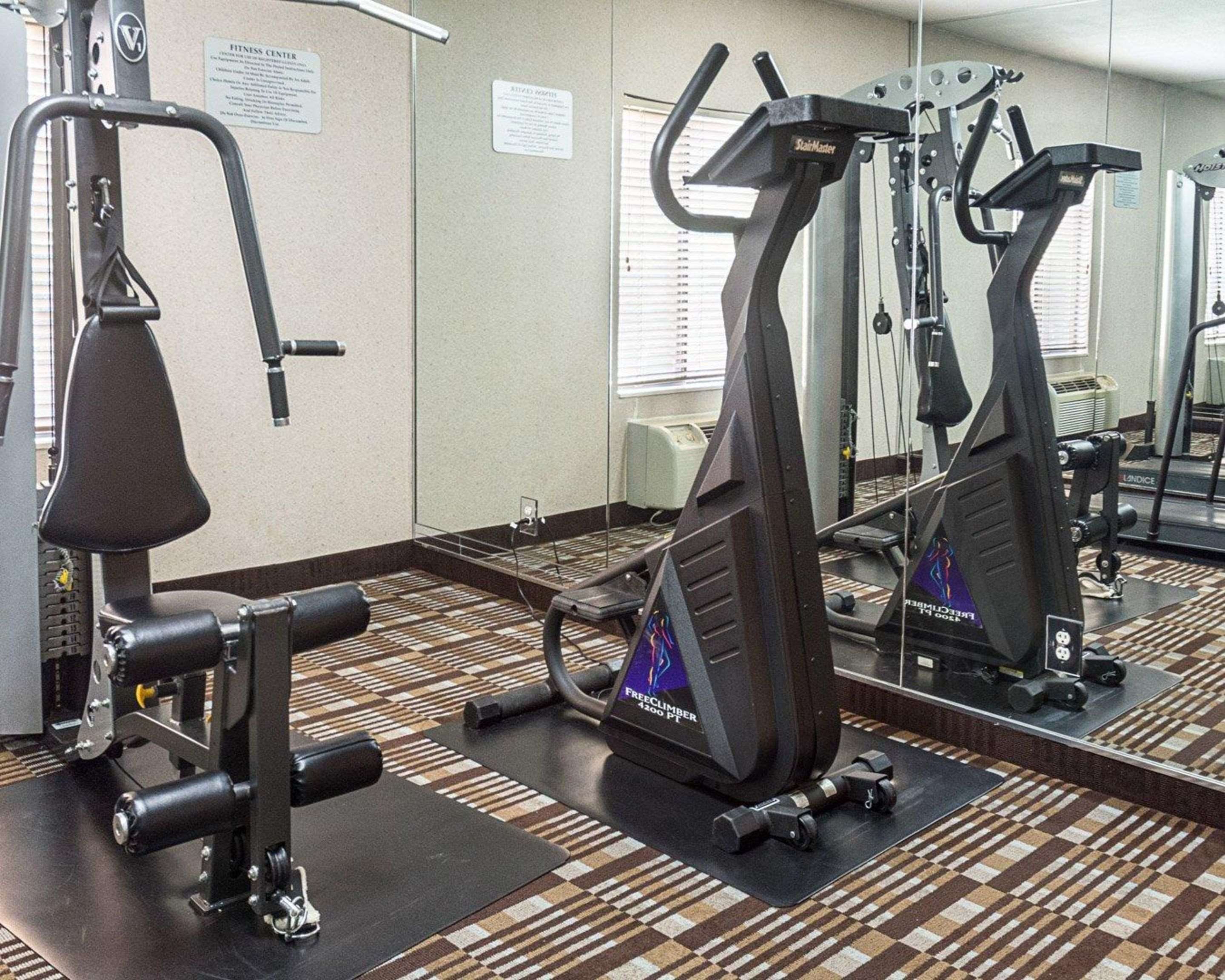 Fitness center | Quality Inn and Suites