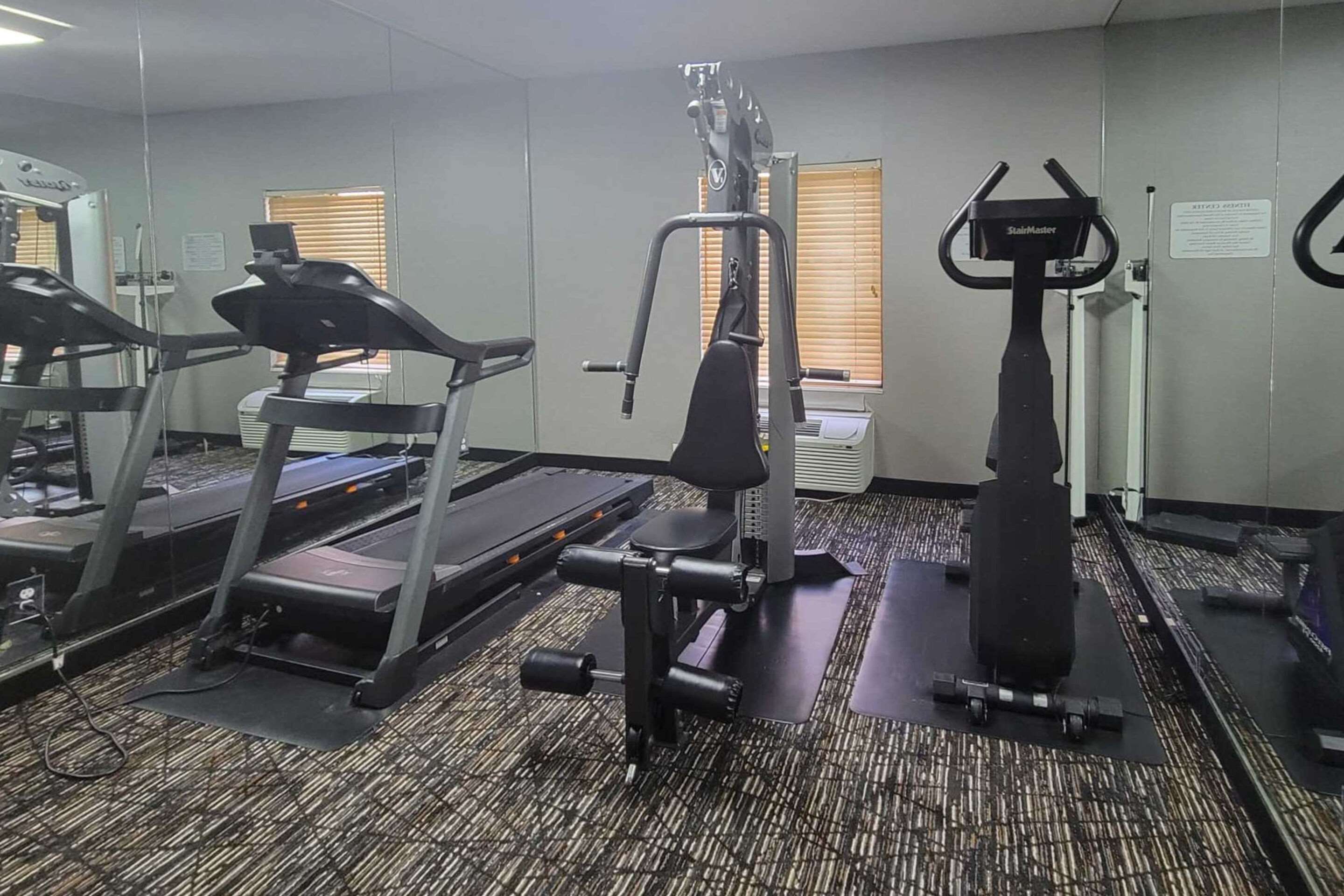 Fitness center | Quality Inn and Suites