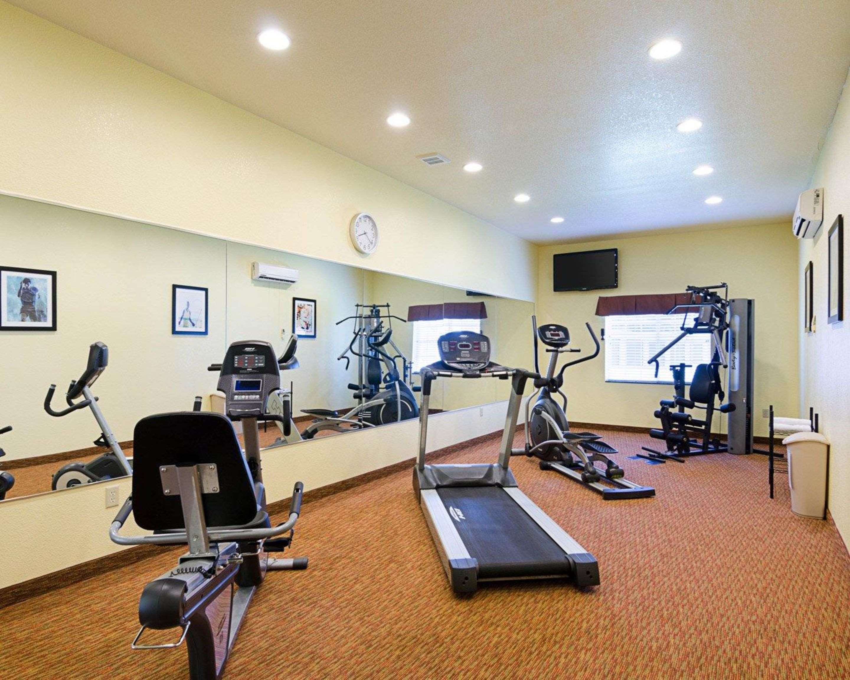 Fitness center with cardio equipment