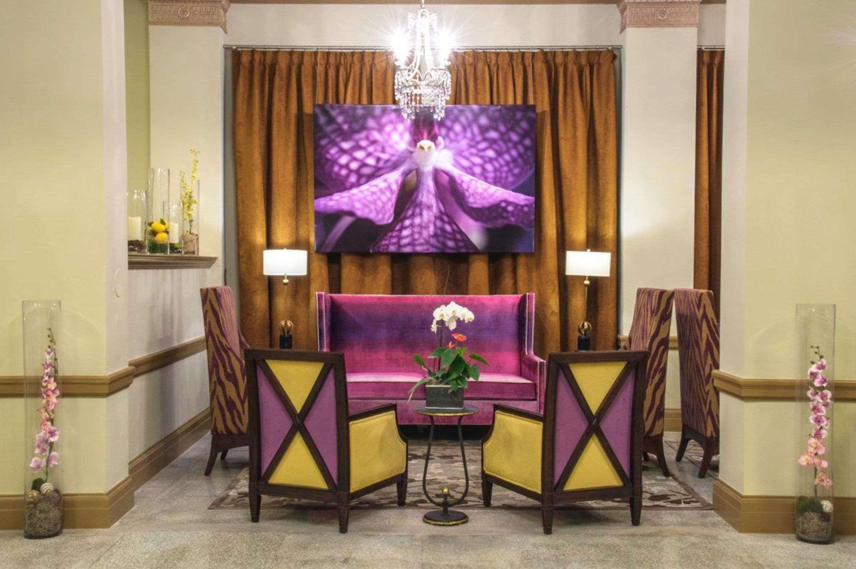 Lobby with sitting area | The Bolling Wilson Hotel