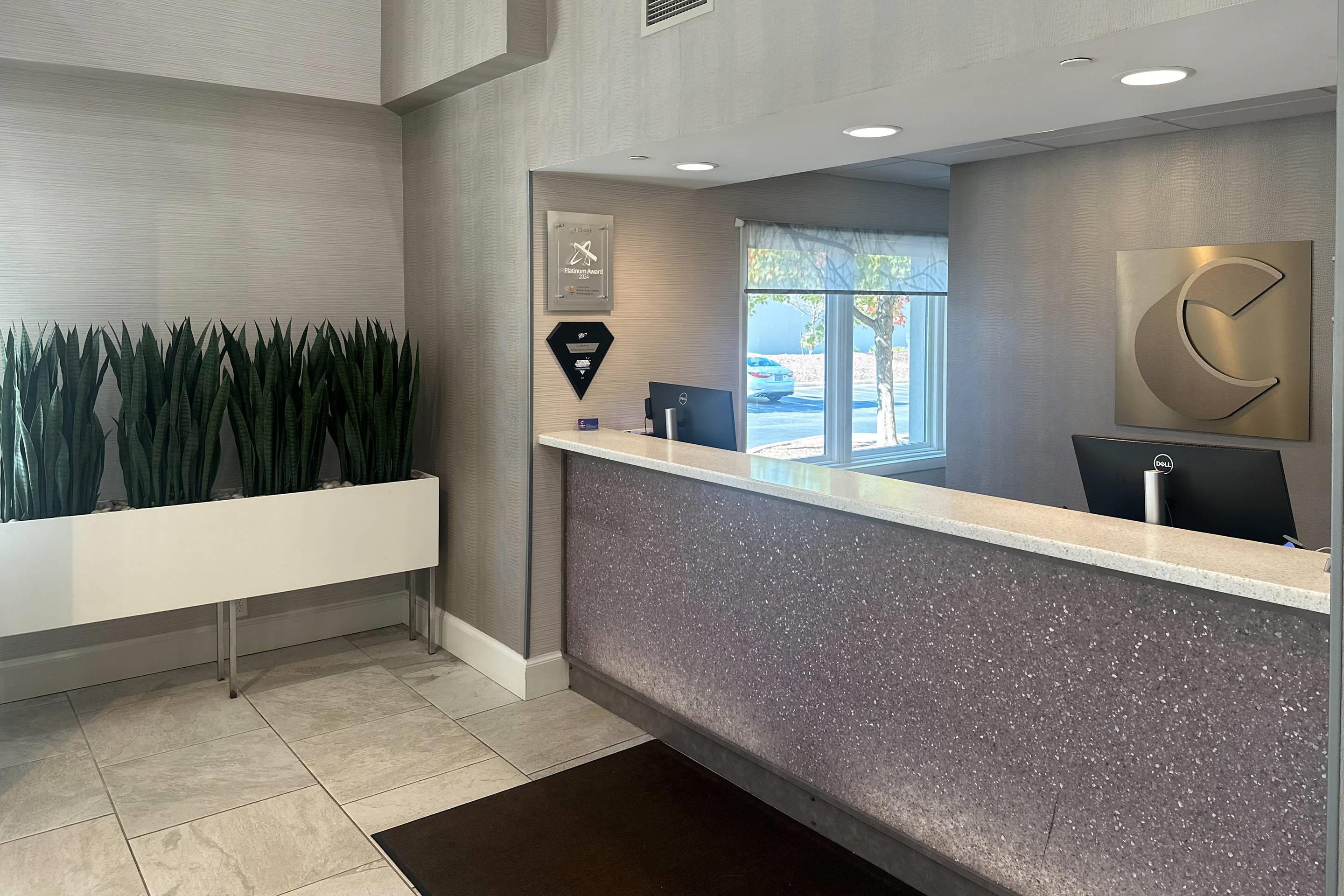 Front desk