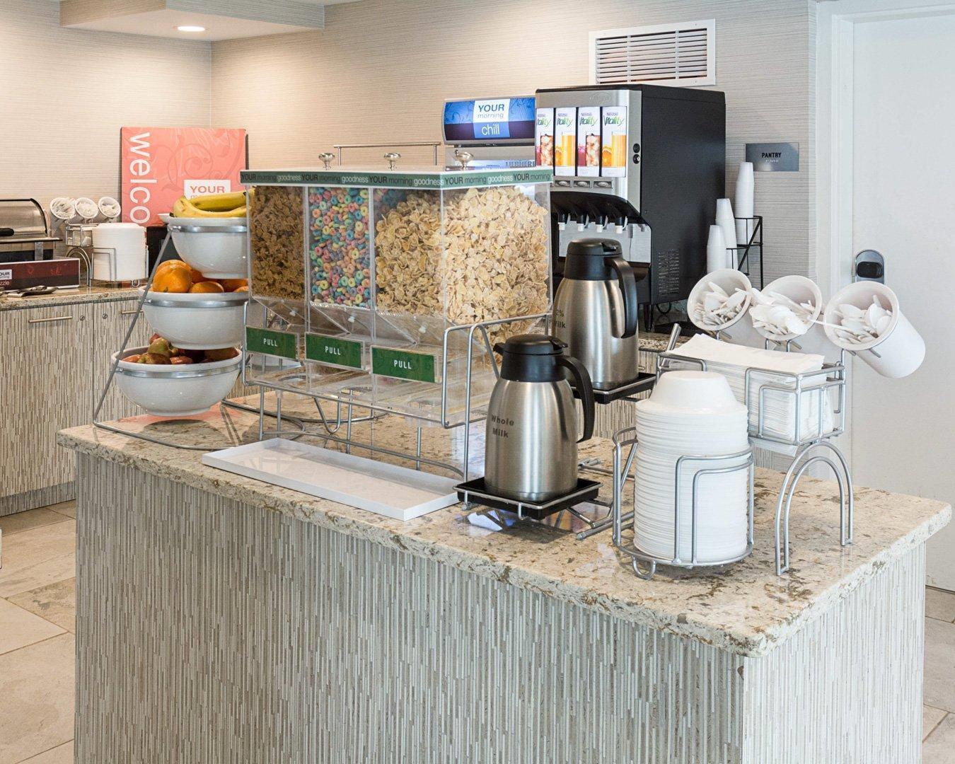 Breakfast area