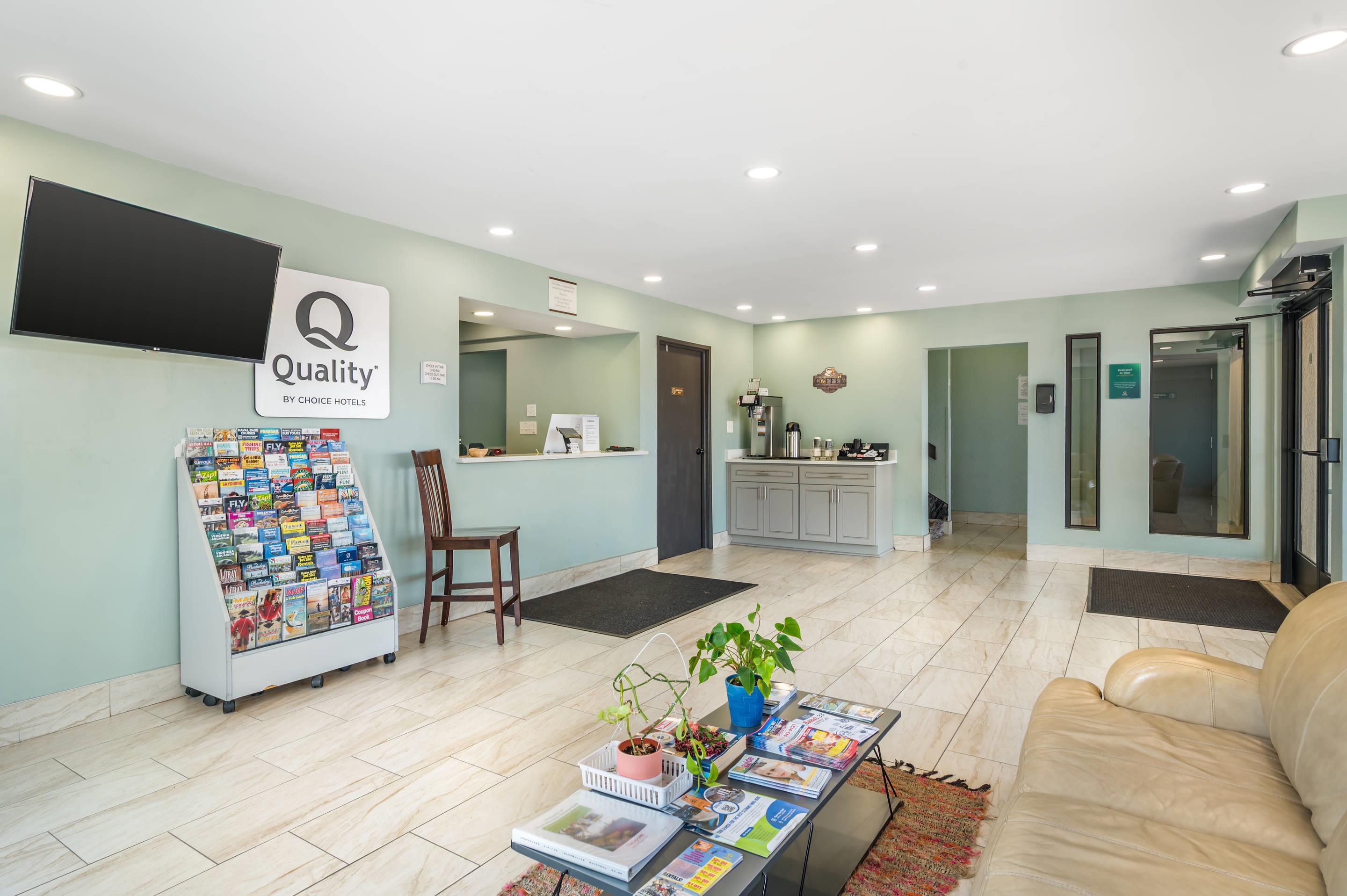 Hotel lobby | Quality Inn Chesapeake