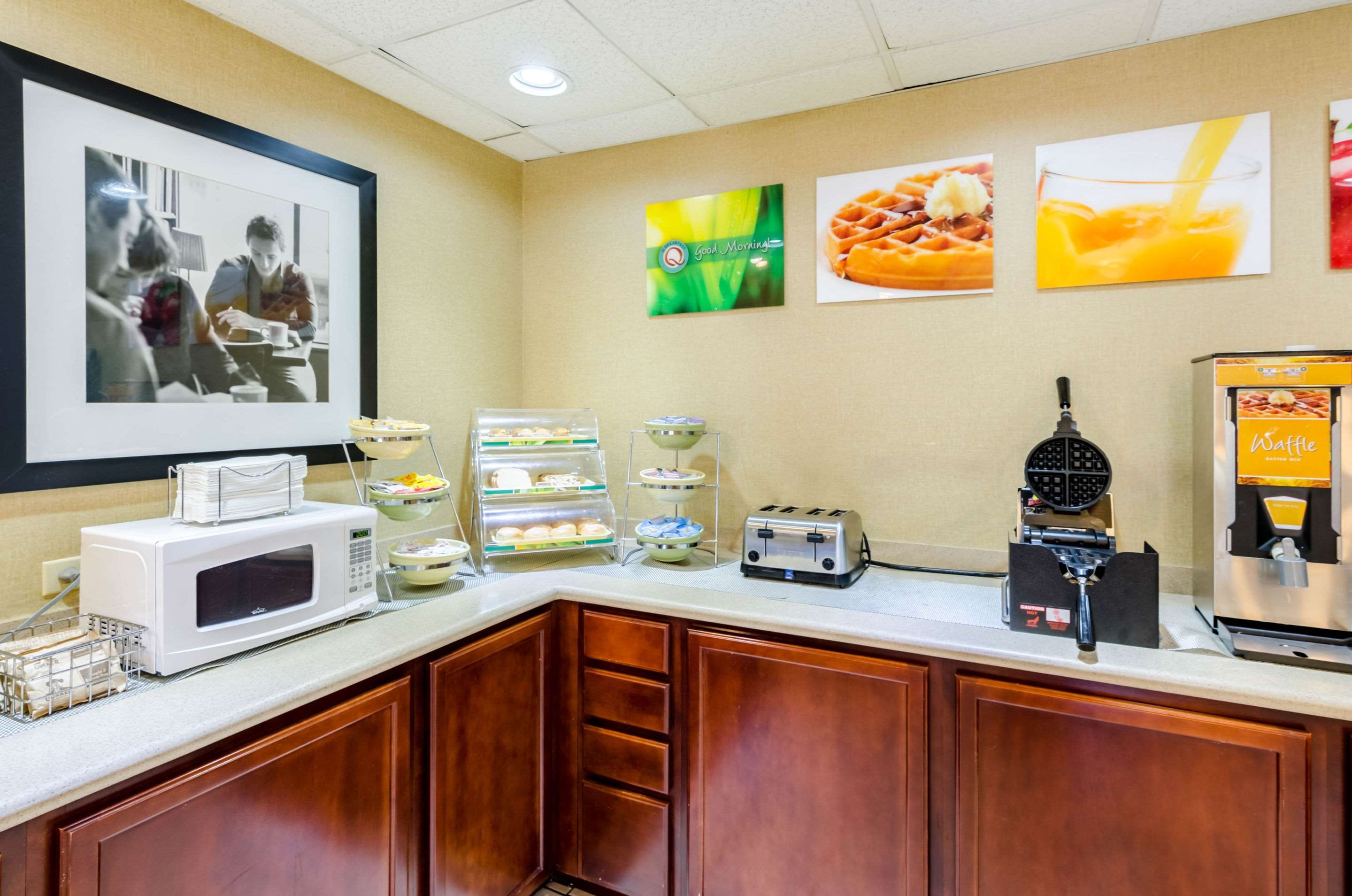 Assorted breakfast items | Quality Inn Lynchburg near University