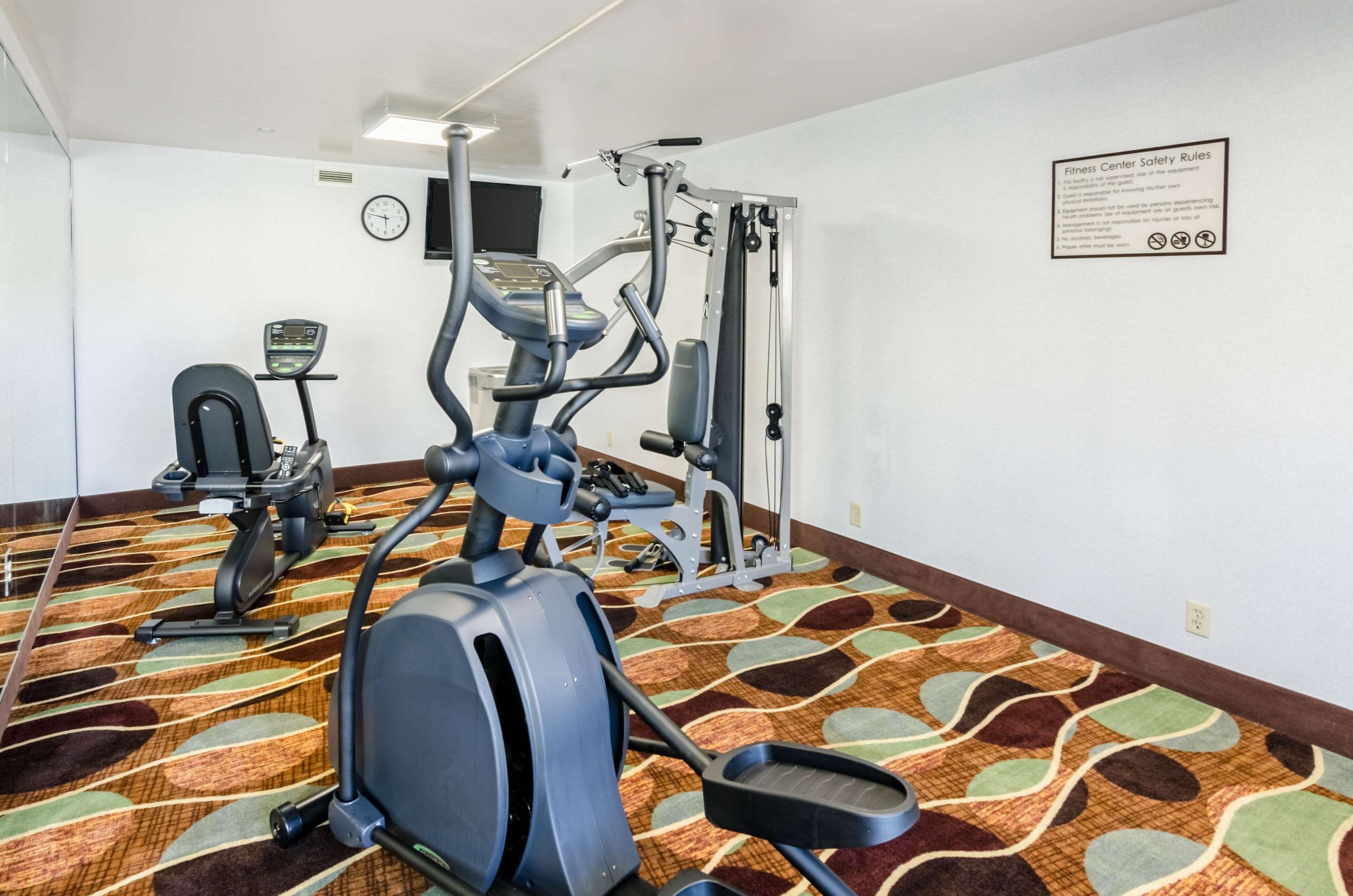 Fitness center | Quality Inn Lynchburg near University