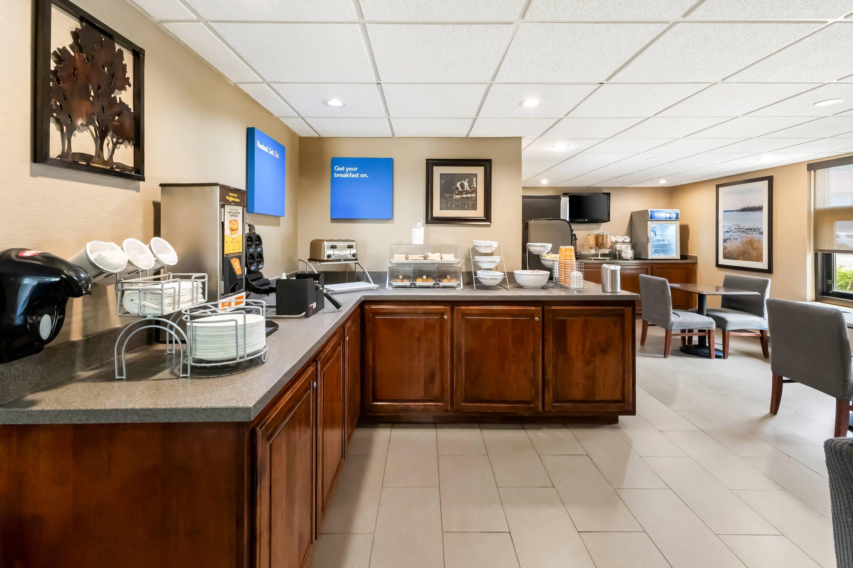 Breakfast area