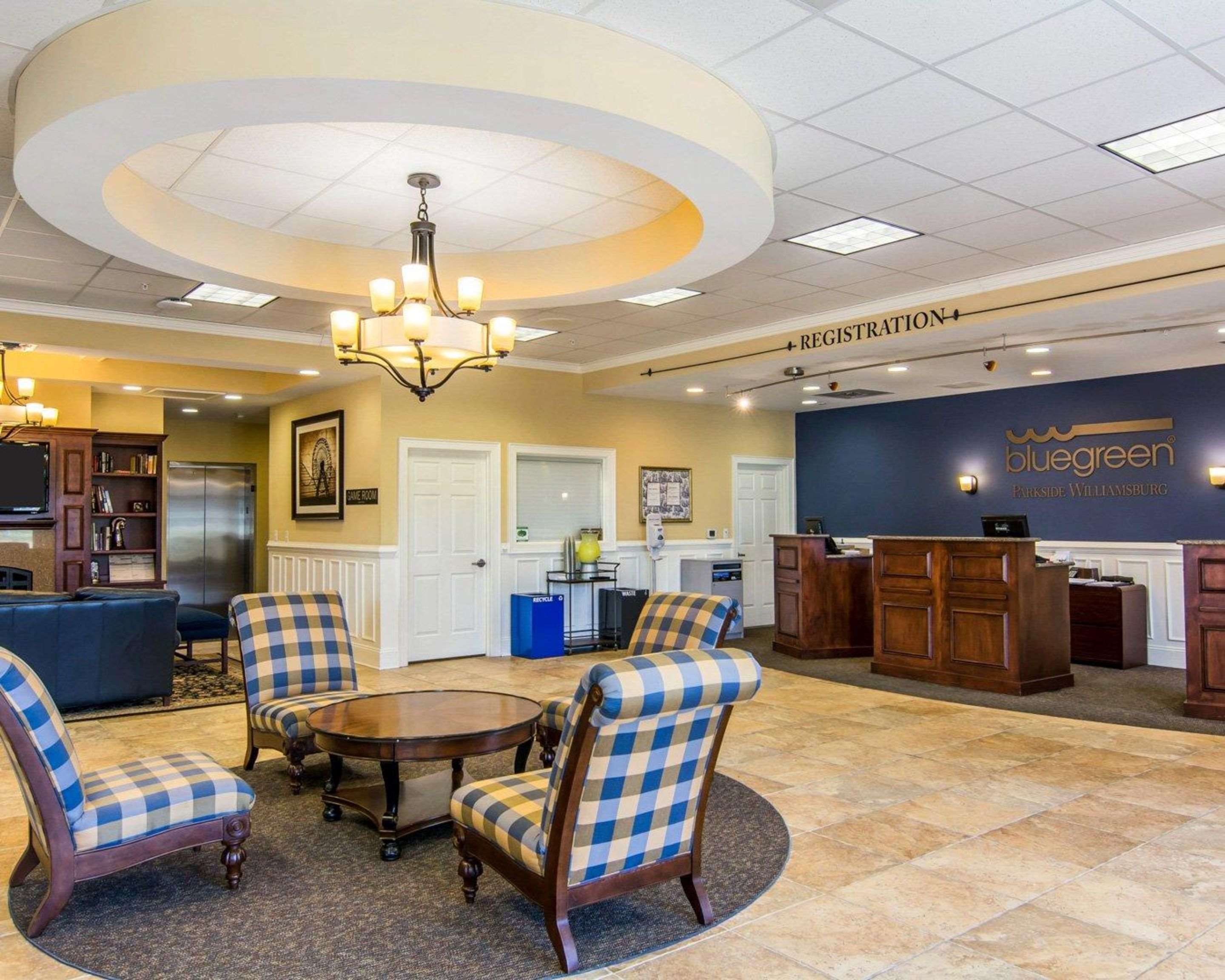 Spacious lobby | Bluegreen Parkside Williamsburg Ascend Resort Collection