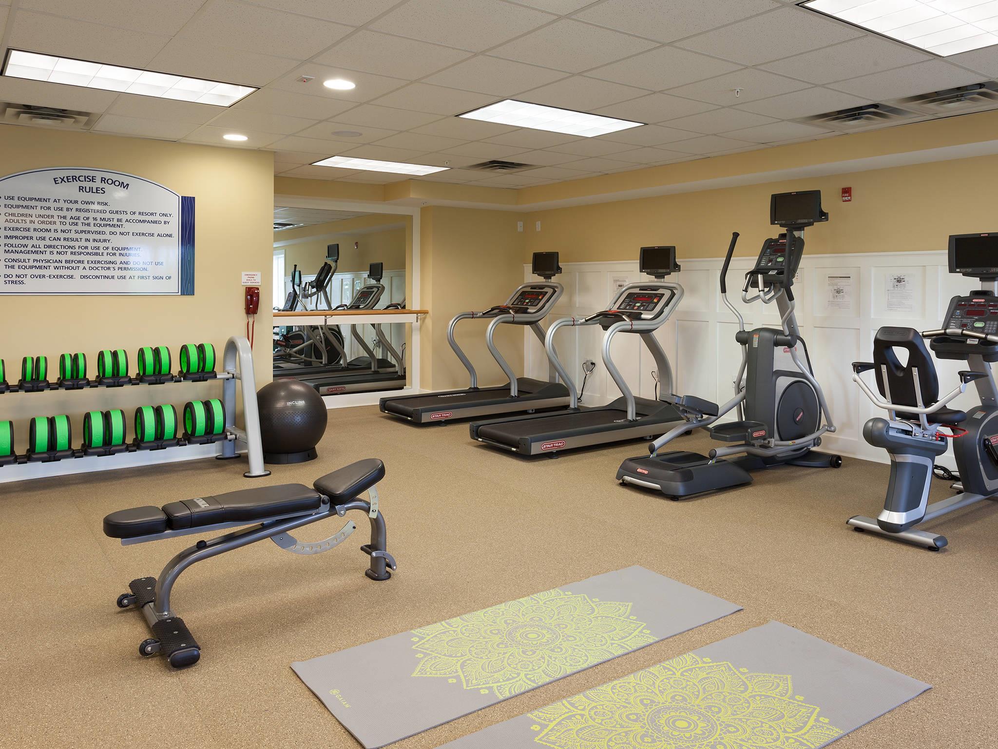 Fitness center | Bluegreen Parkside Williamsburg Ascend Resort Collection