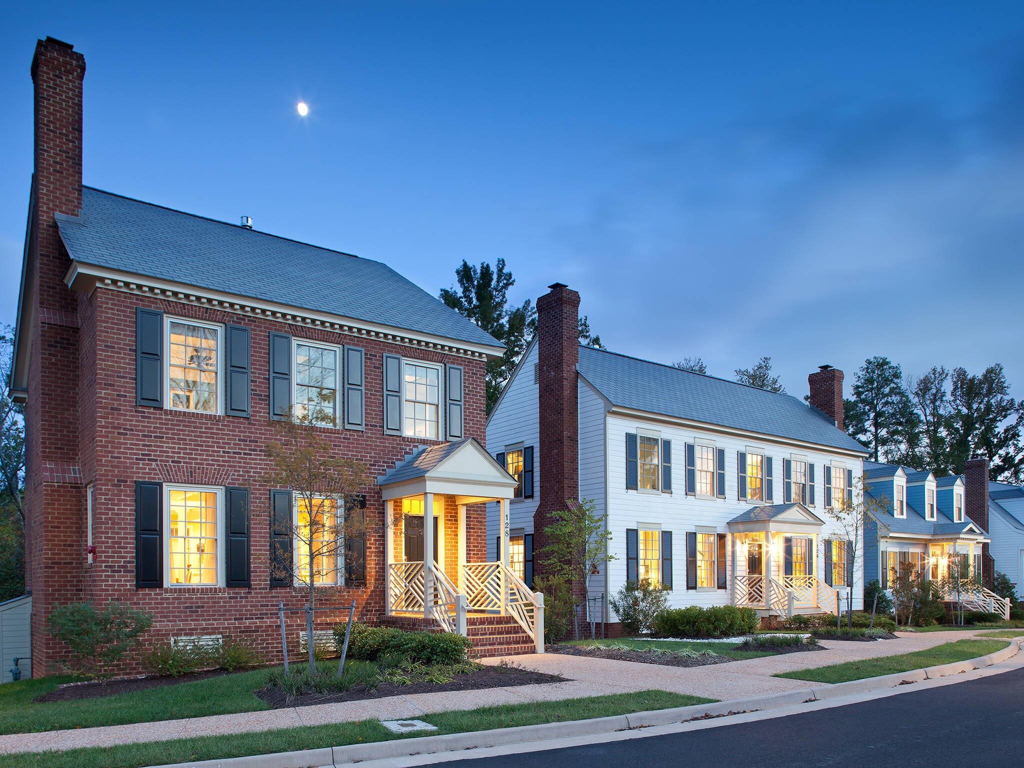 Presidential homes exterior | Bluegreen Parkside Williamsburg Ascend Resort Collection