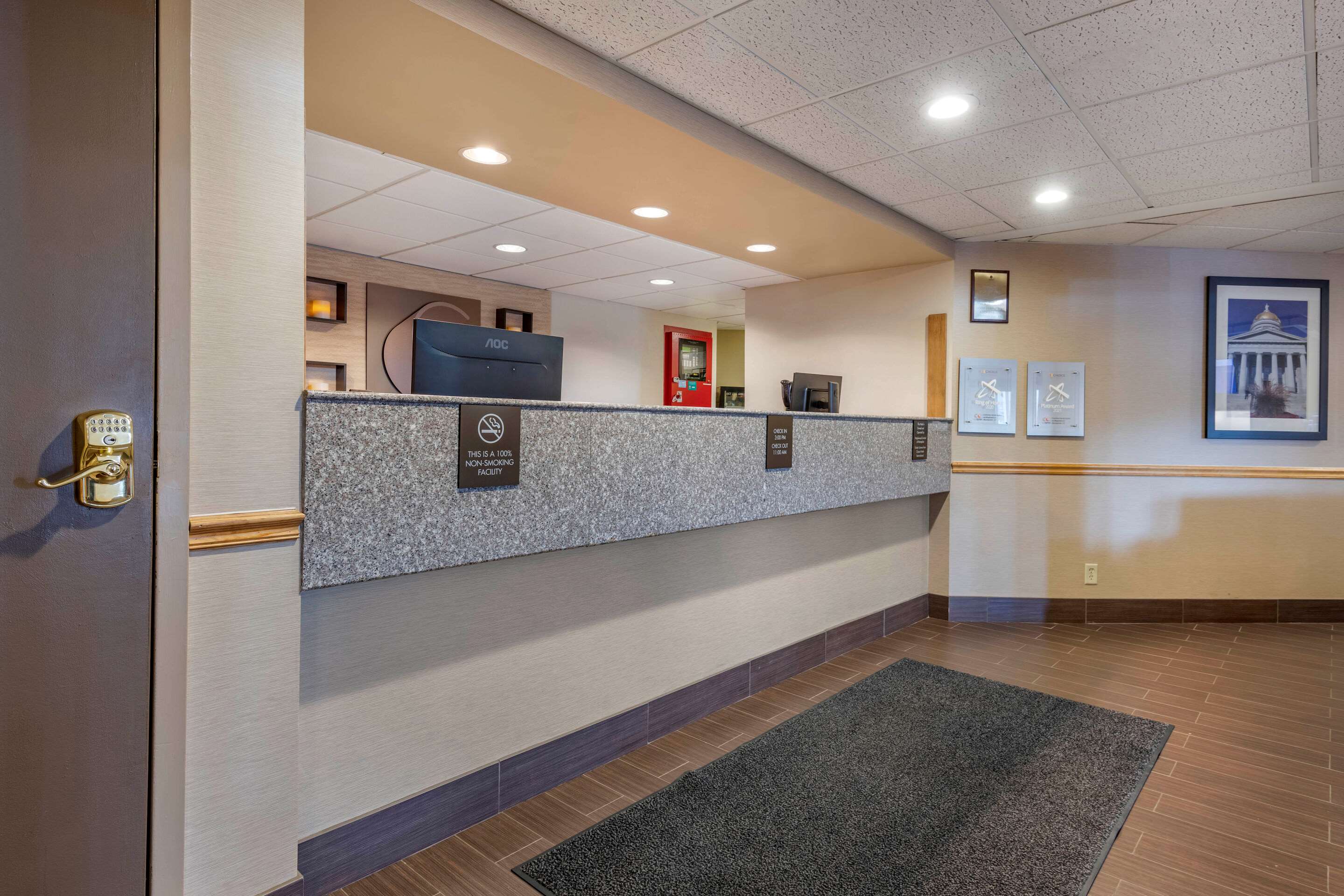 Front desk