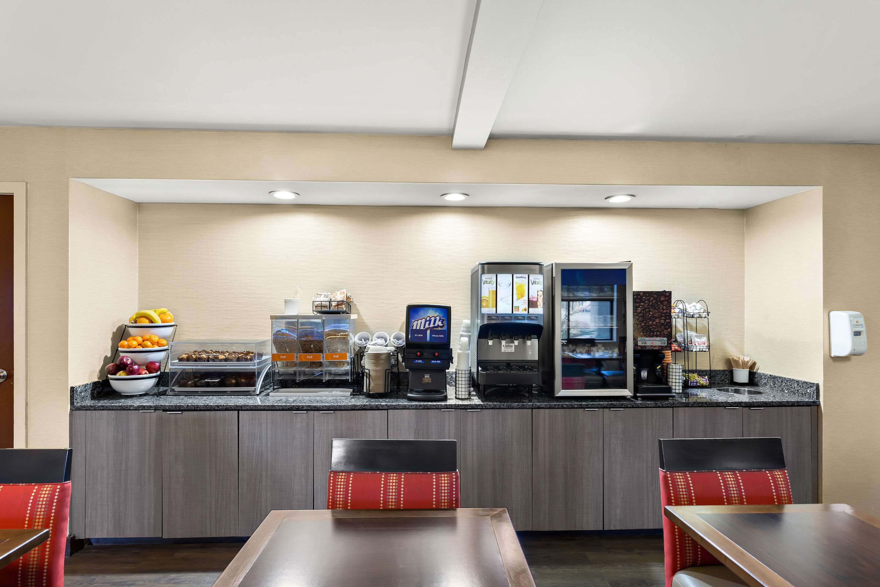 Breakfast area