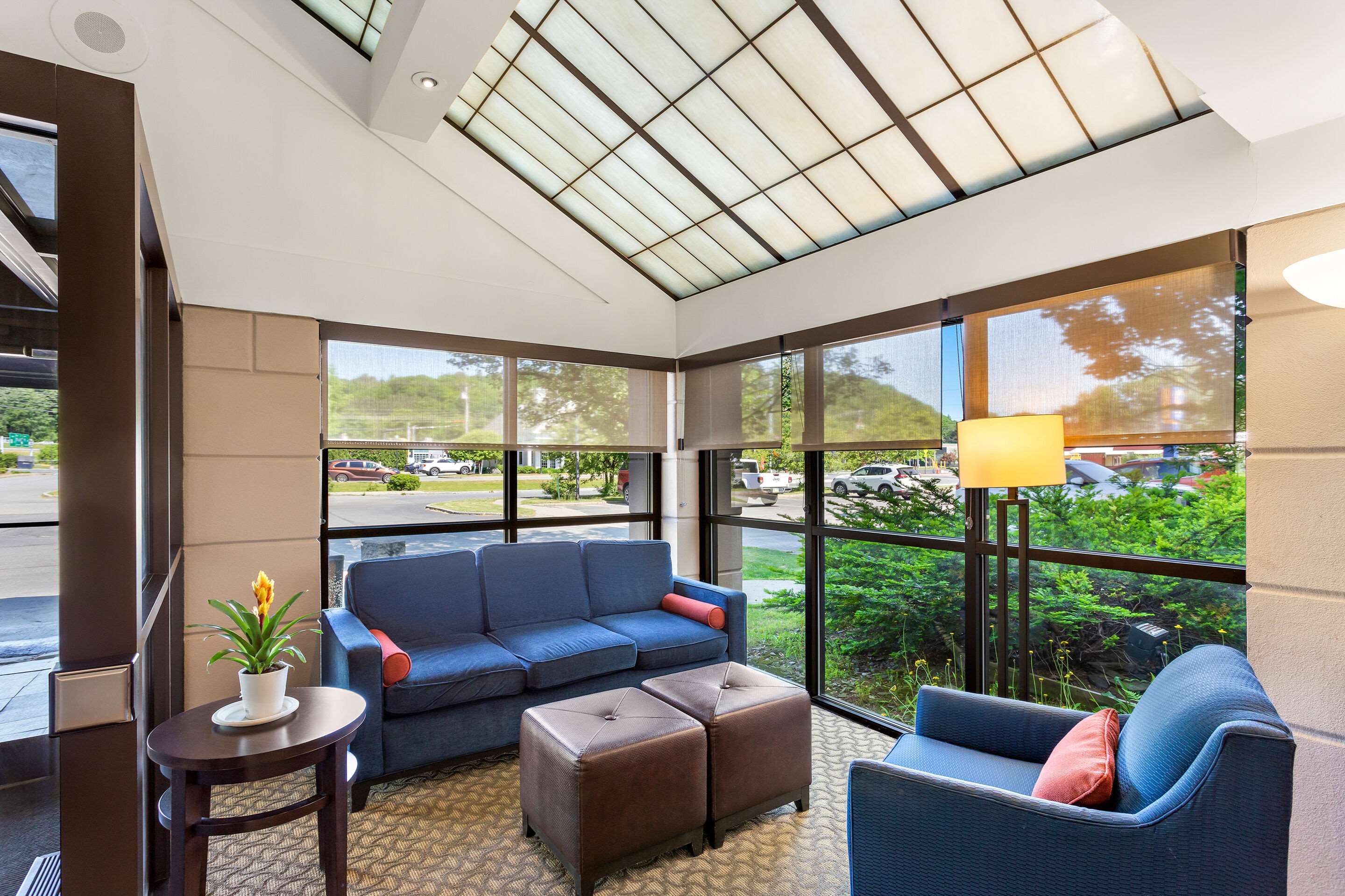 Hotel lobby