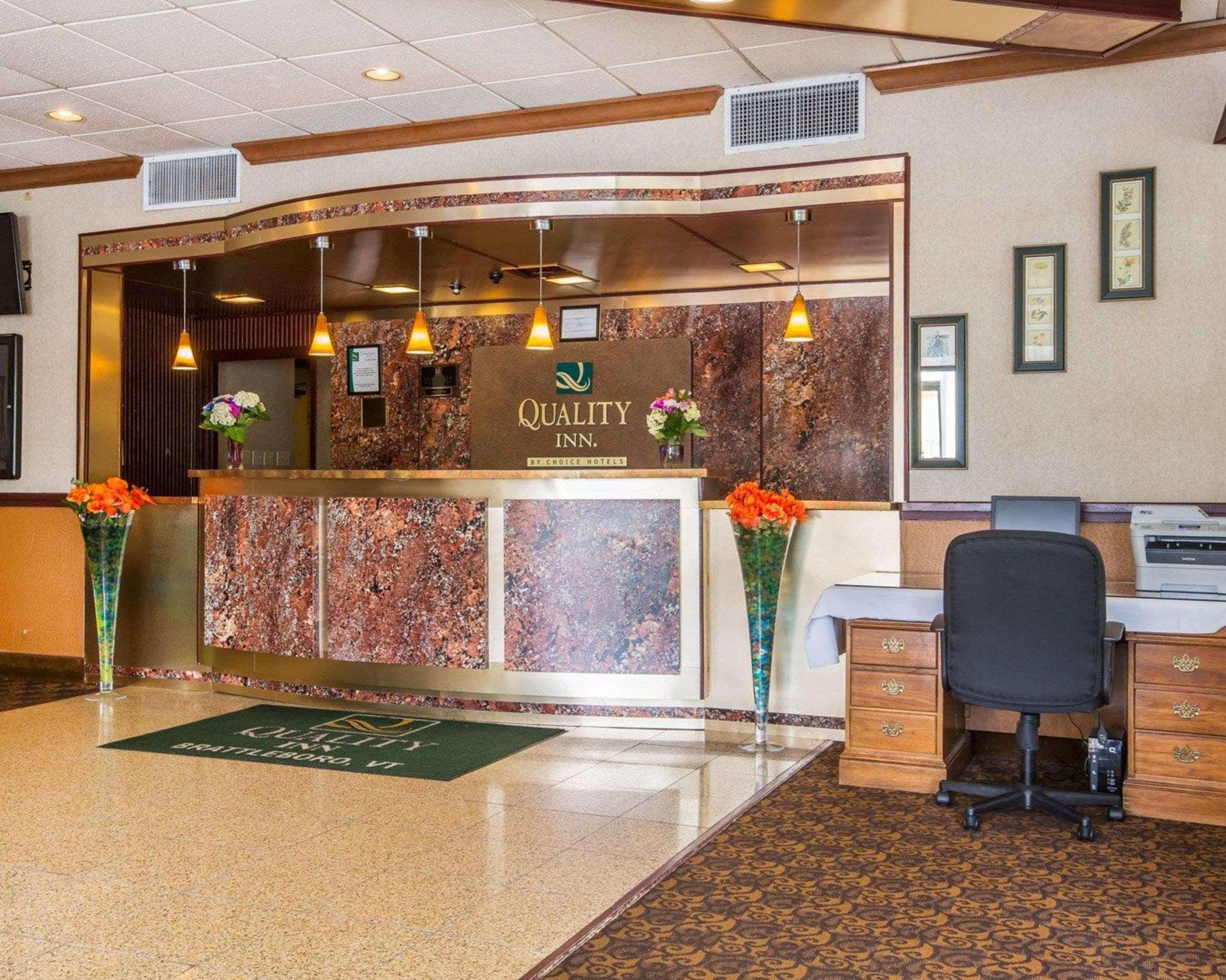 Front desk with friendly staff | Quality Inn & Conference Center