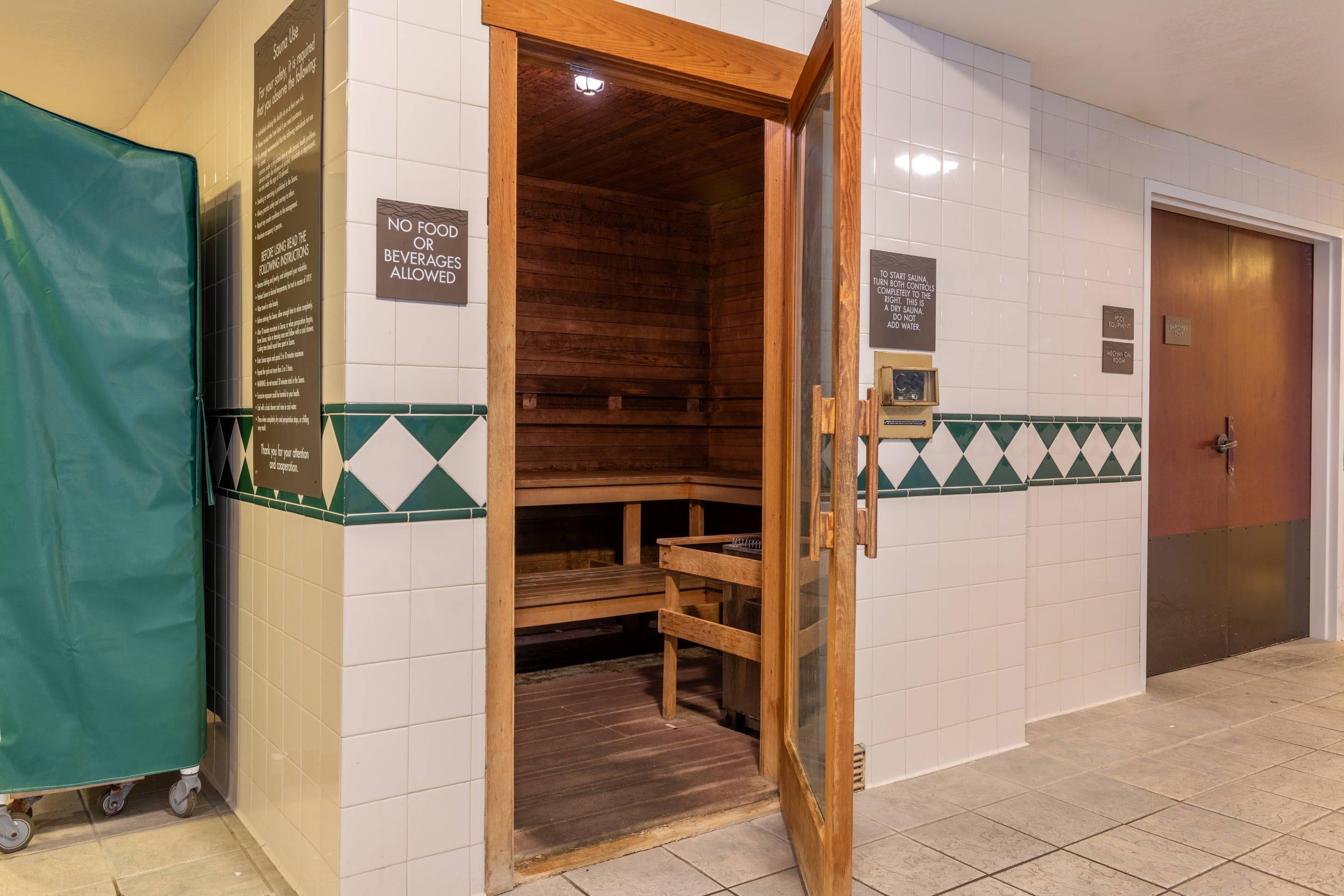 Sauna | Comfort Inn & Suites Near Burke Mountain