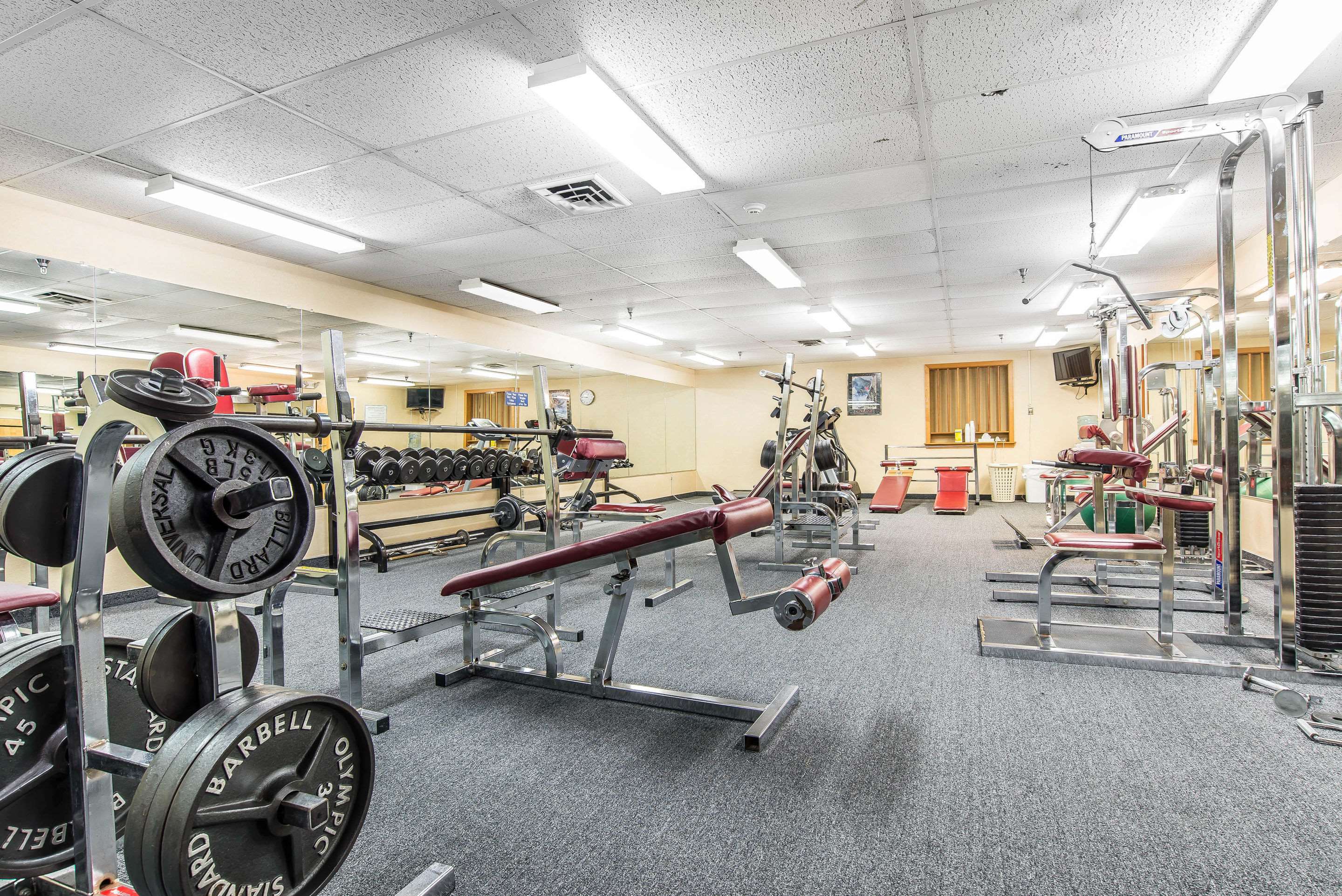 Fitness center | Quality Inn Shelburne - Burlington