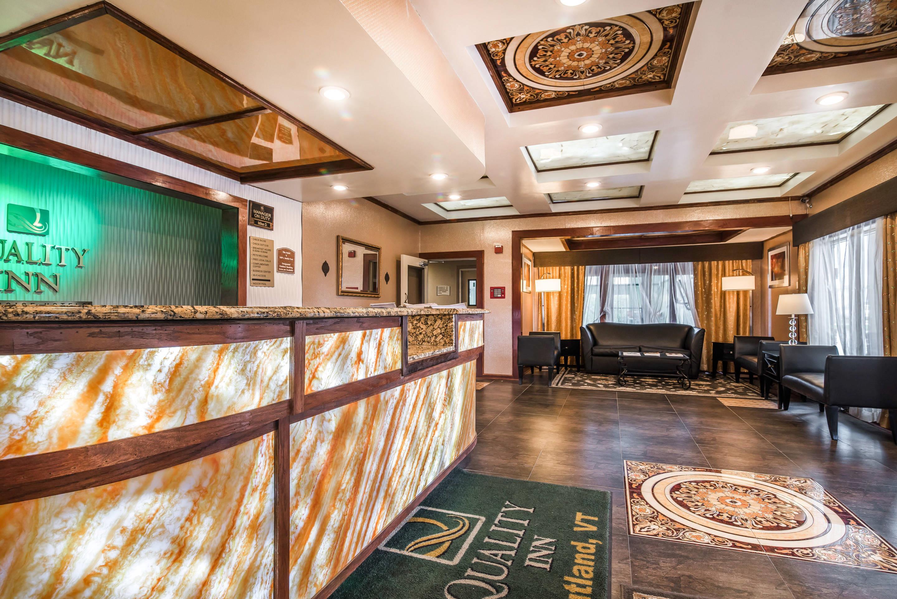 Hotel lobby | Quality Inn Rutland - Killington