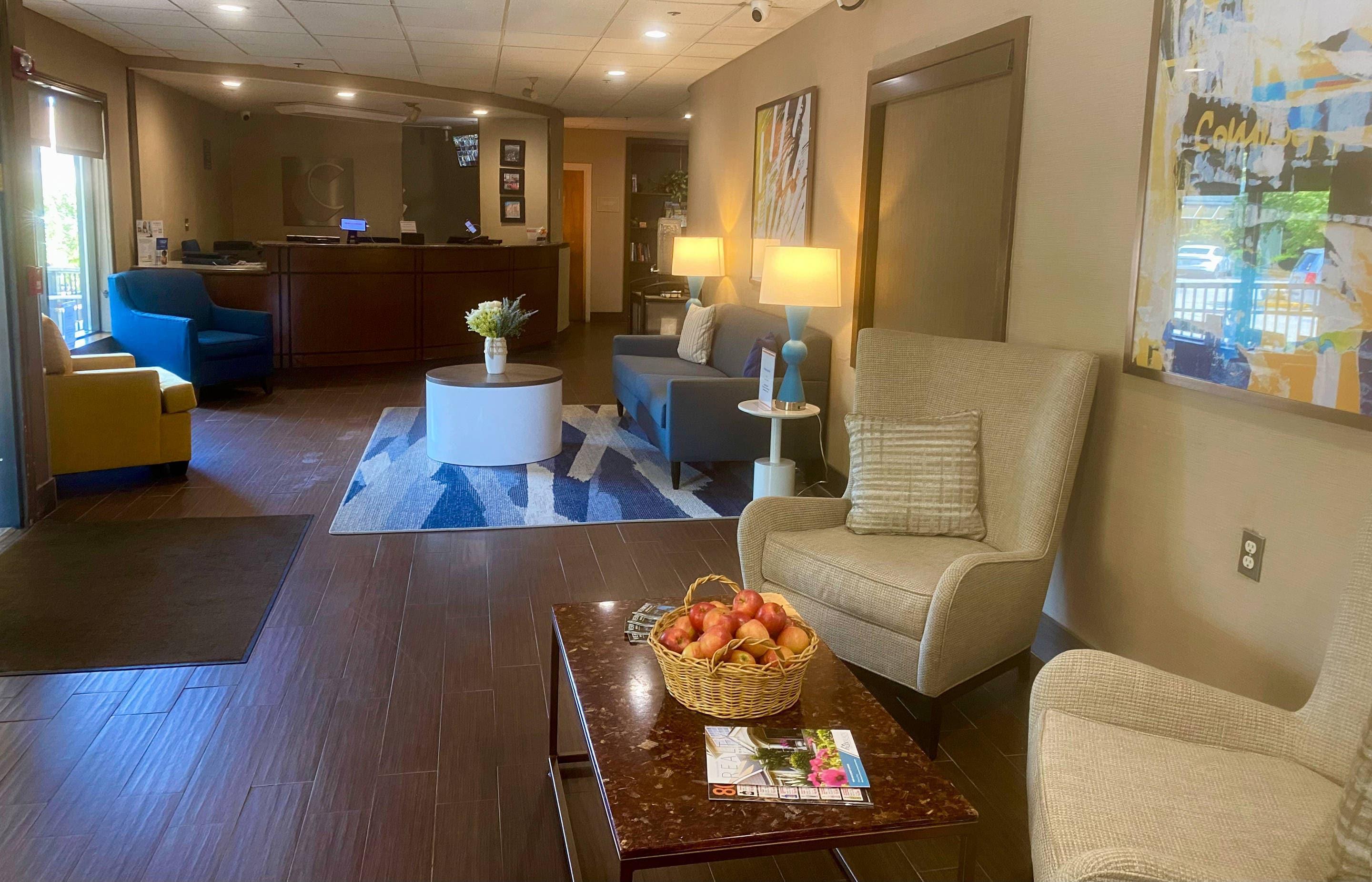 Hotel lobby