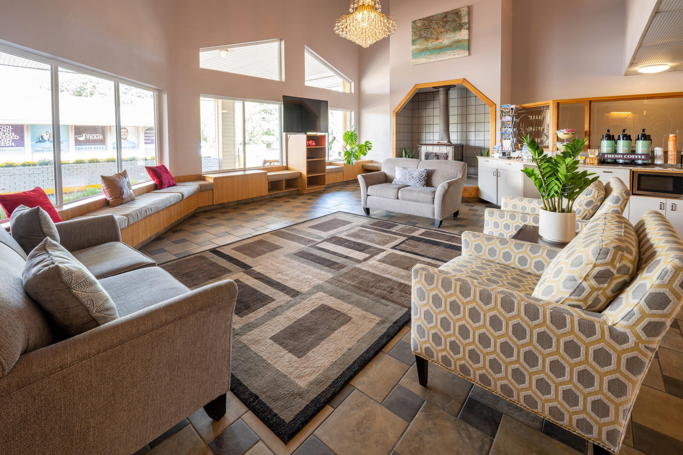 Hotel lobby