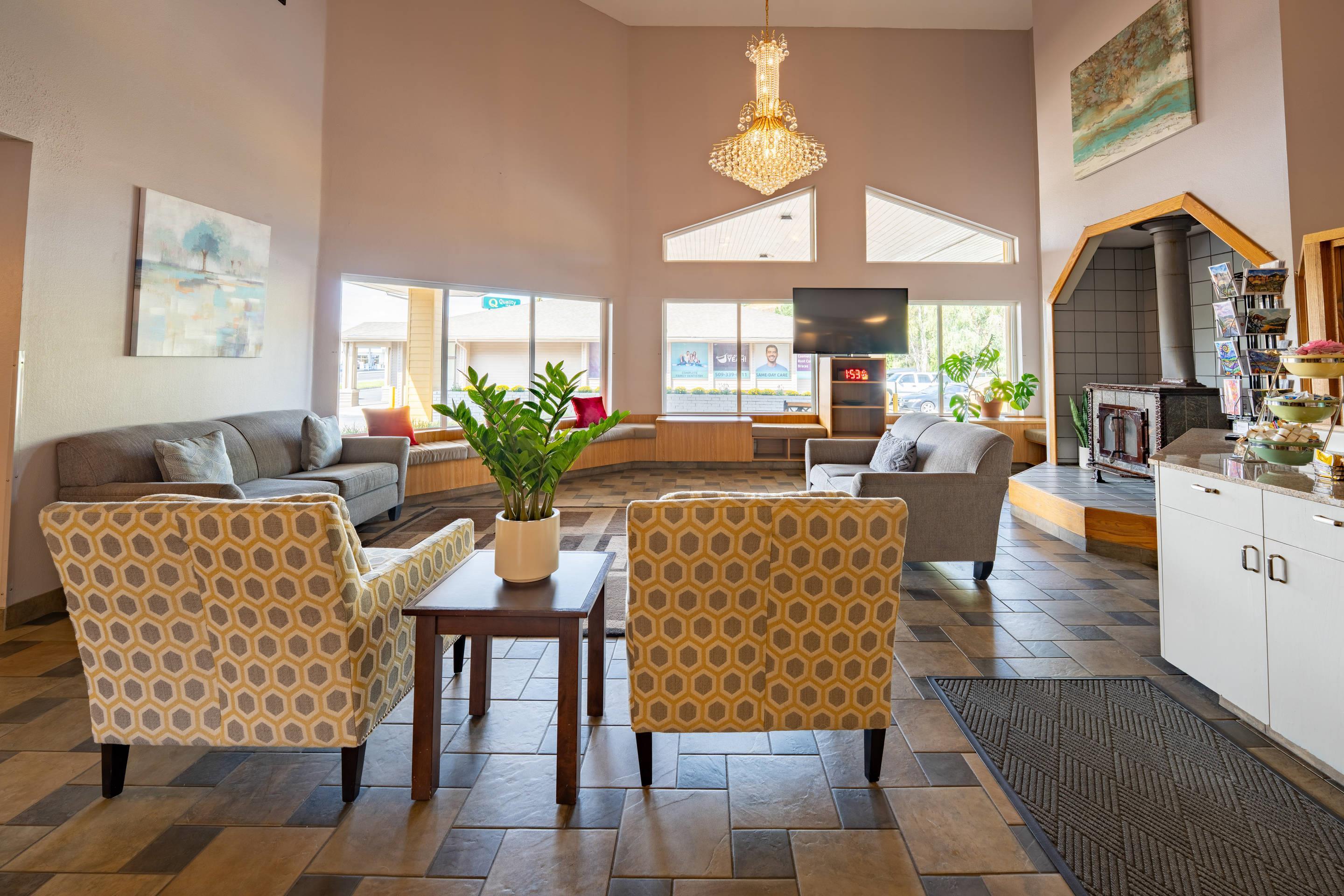 Hotel lobby