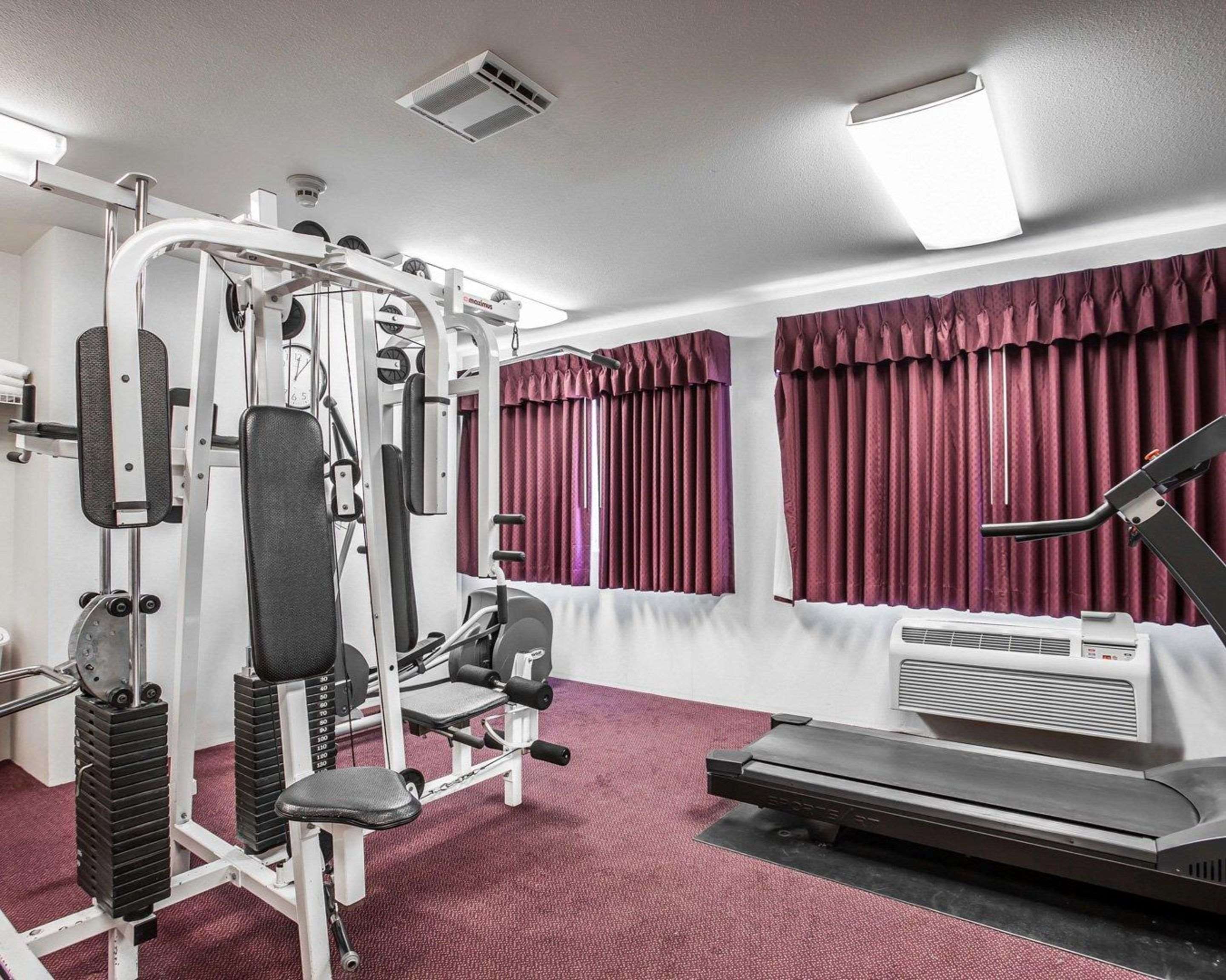 Fitness center with cardio equipment | Quality Inn Grand Suites Bellingham