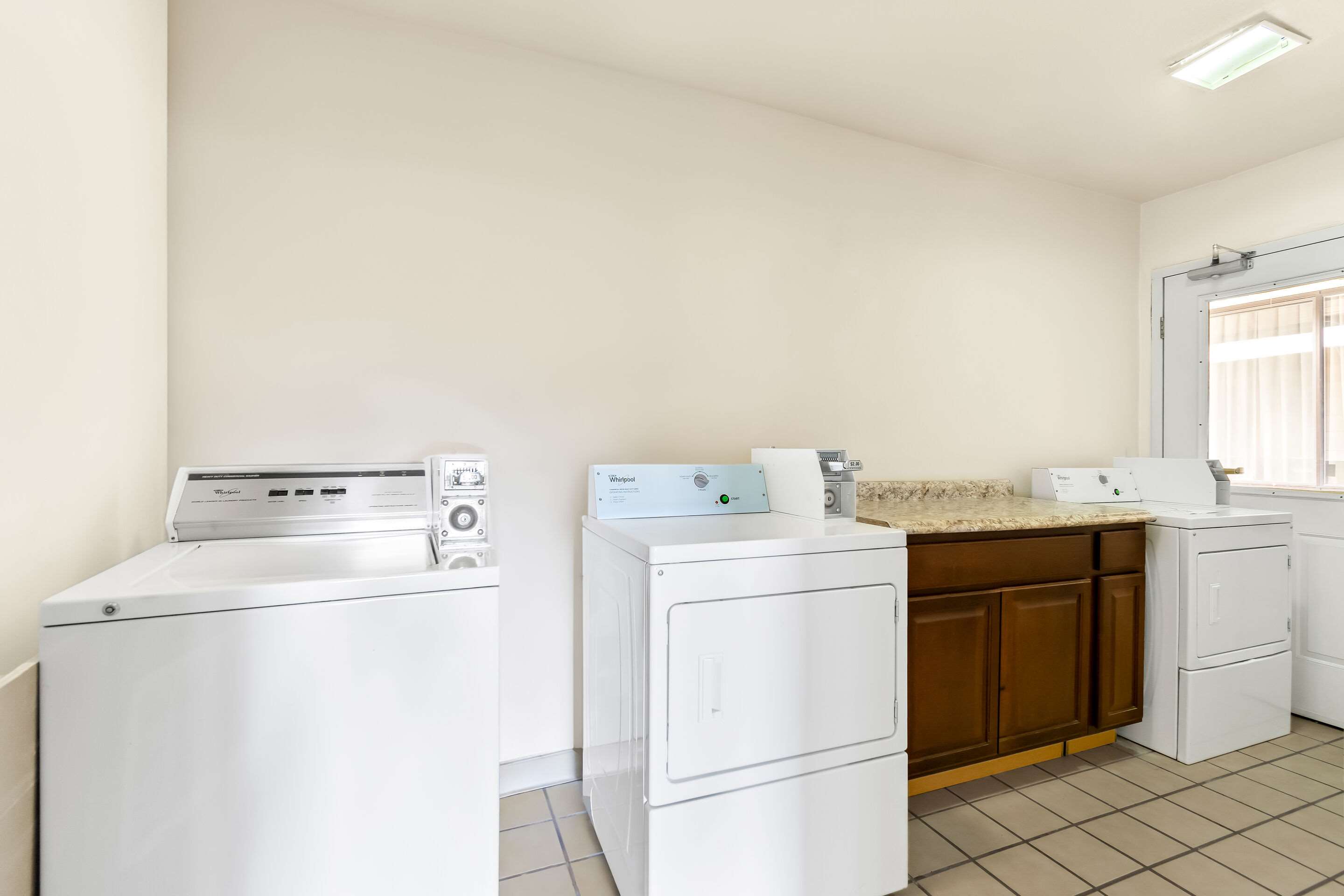 Guest laundry facilities