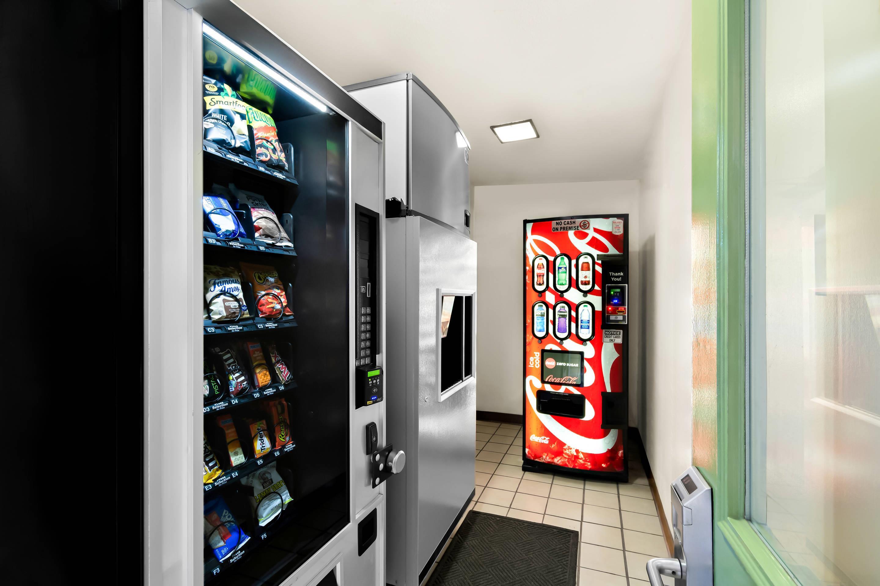 Hotel vending area