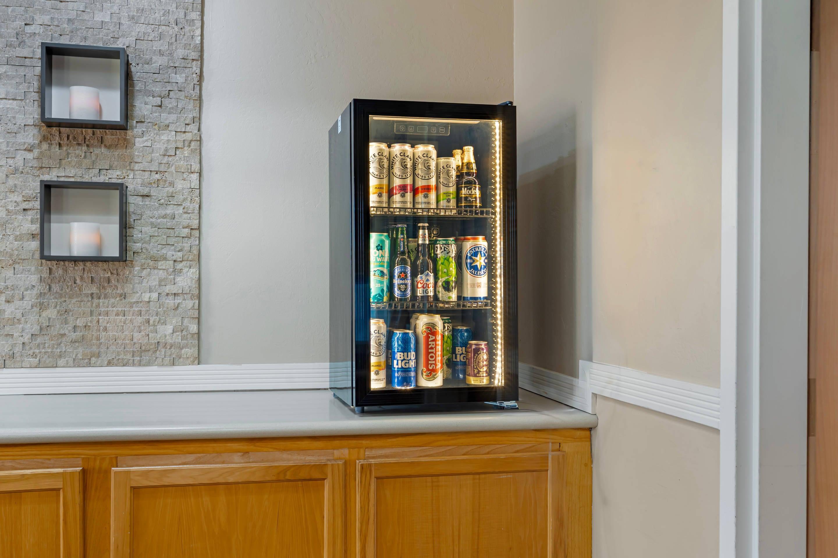 Hotel vending area