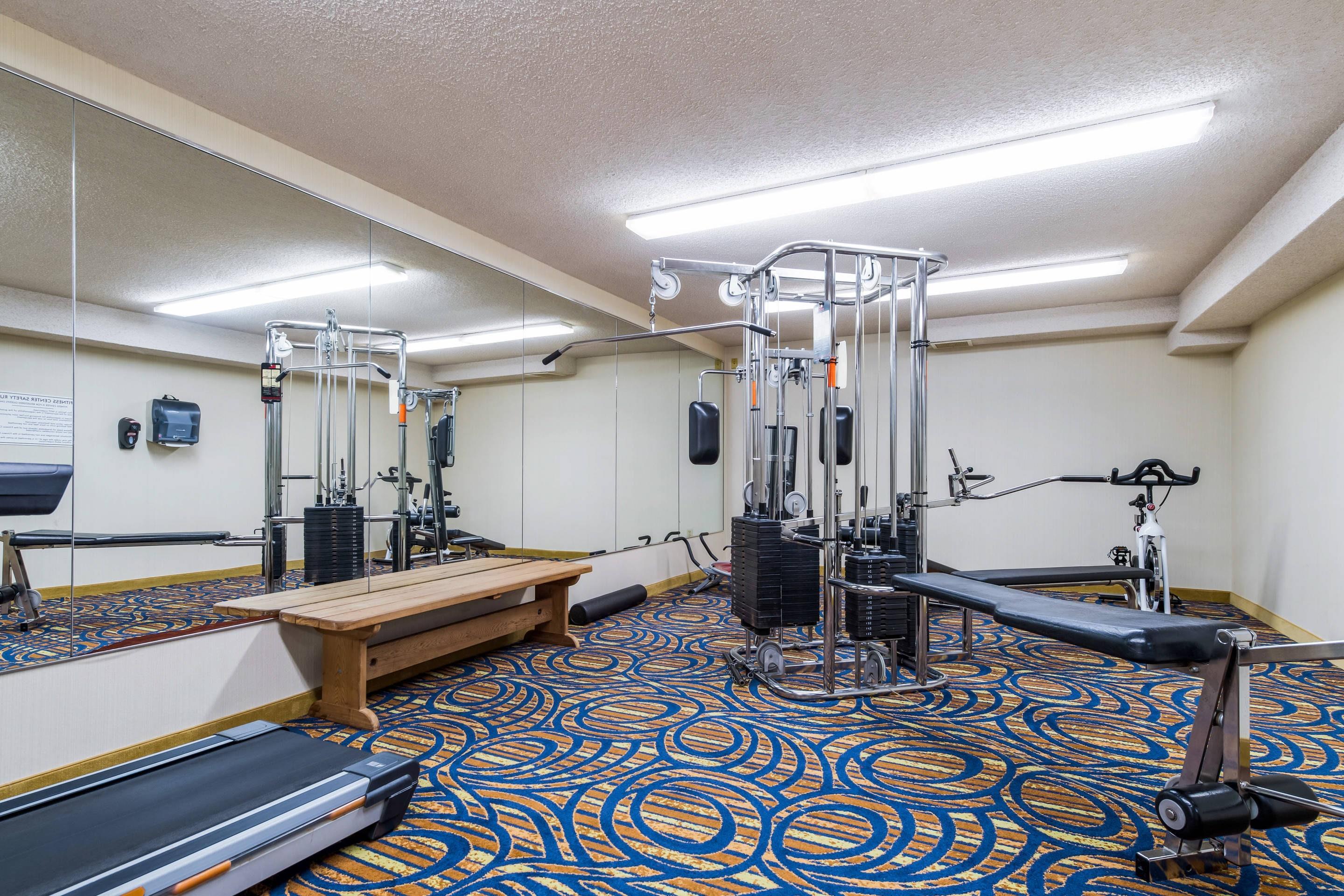 Exercise room | Quality Inn & Suites Lacey I-5