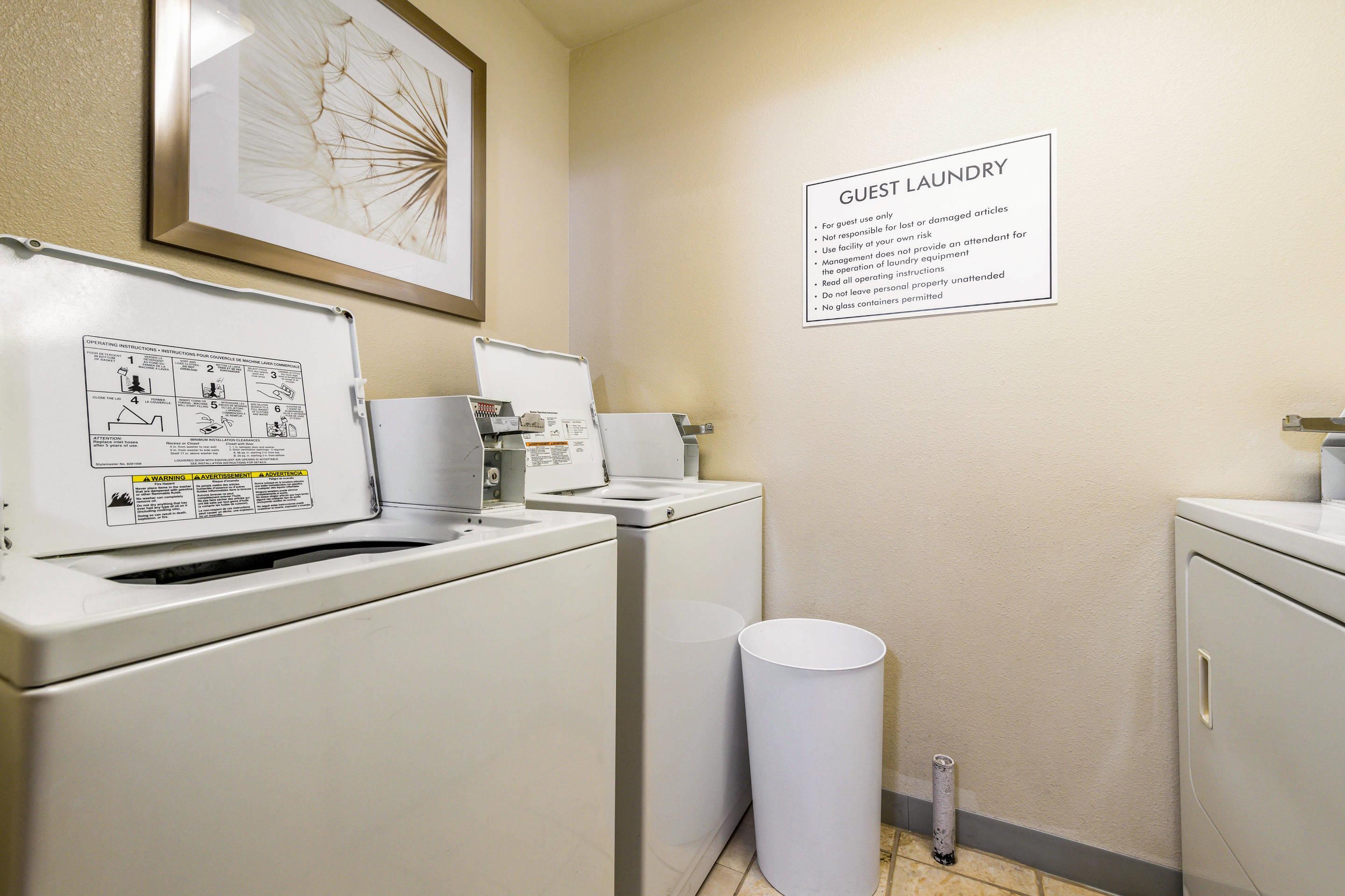 Guest laundry facilities | Quality Inn & Suites Lacey I-5
