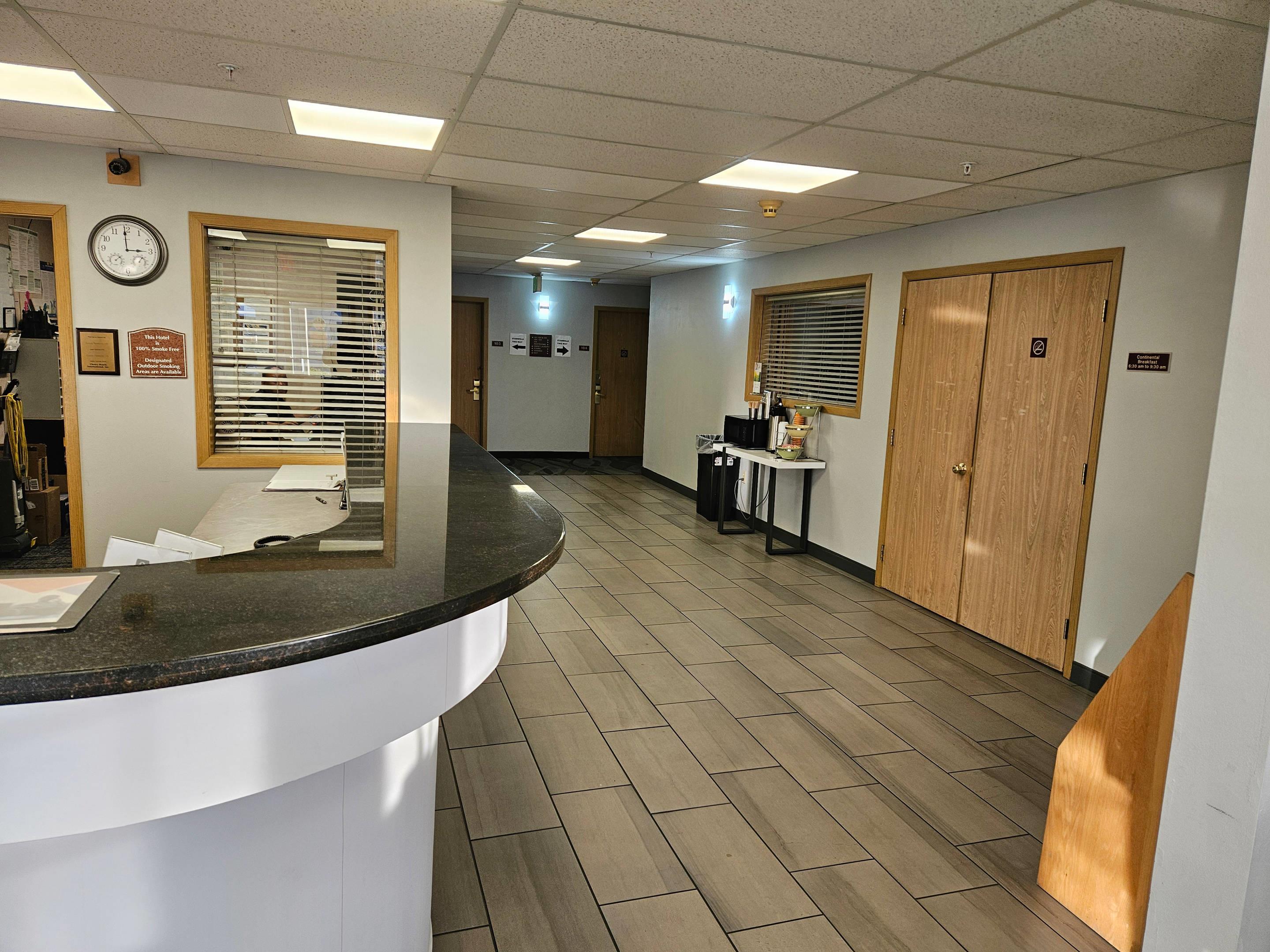 Front desk