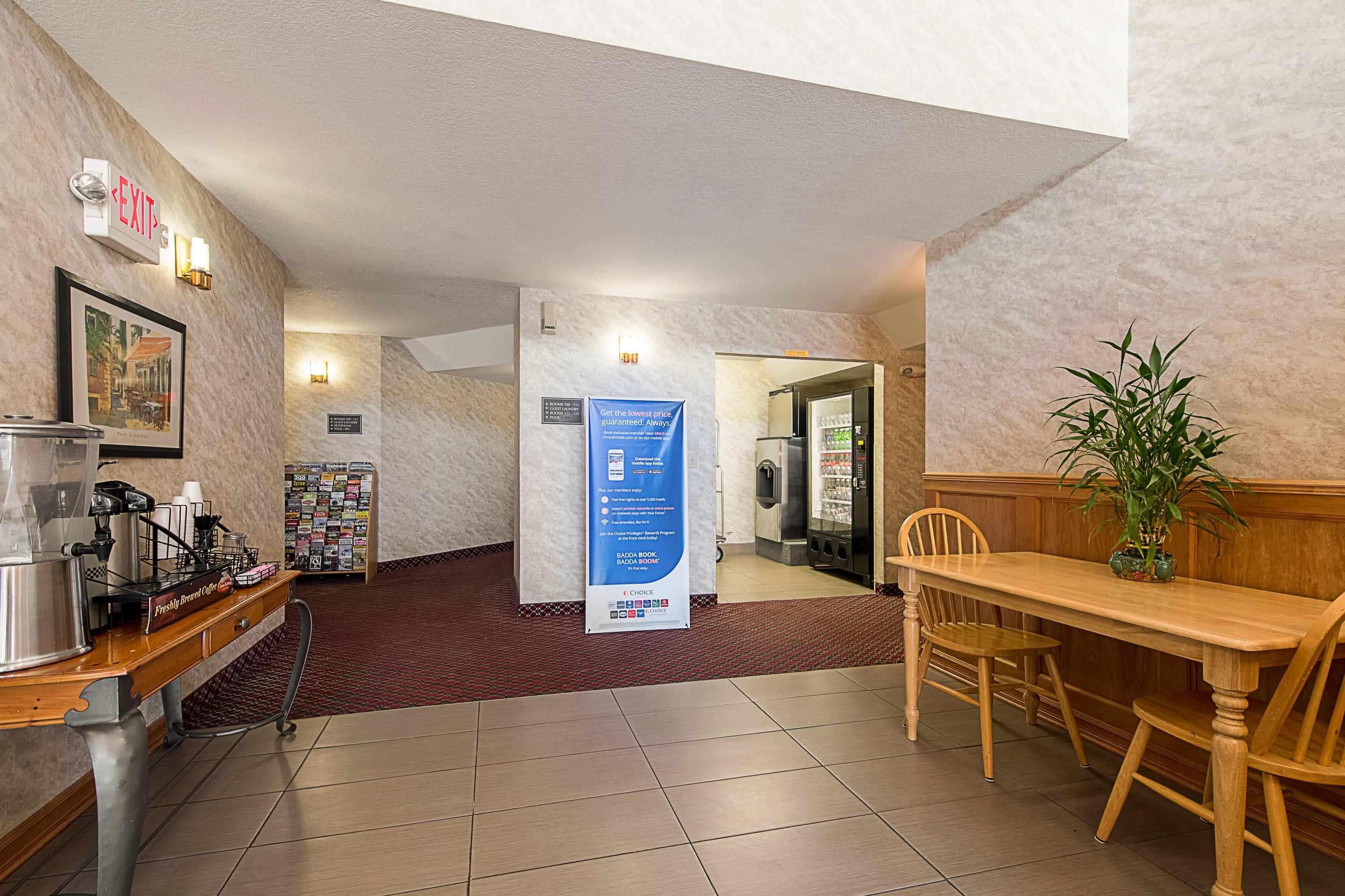 Hotel lobby