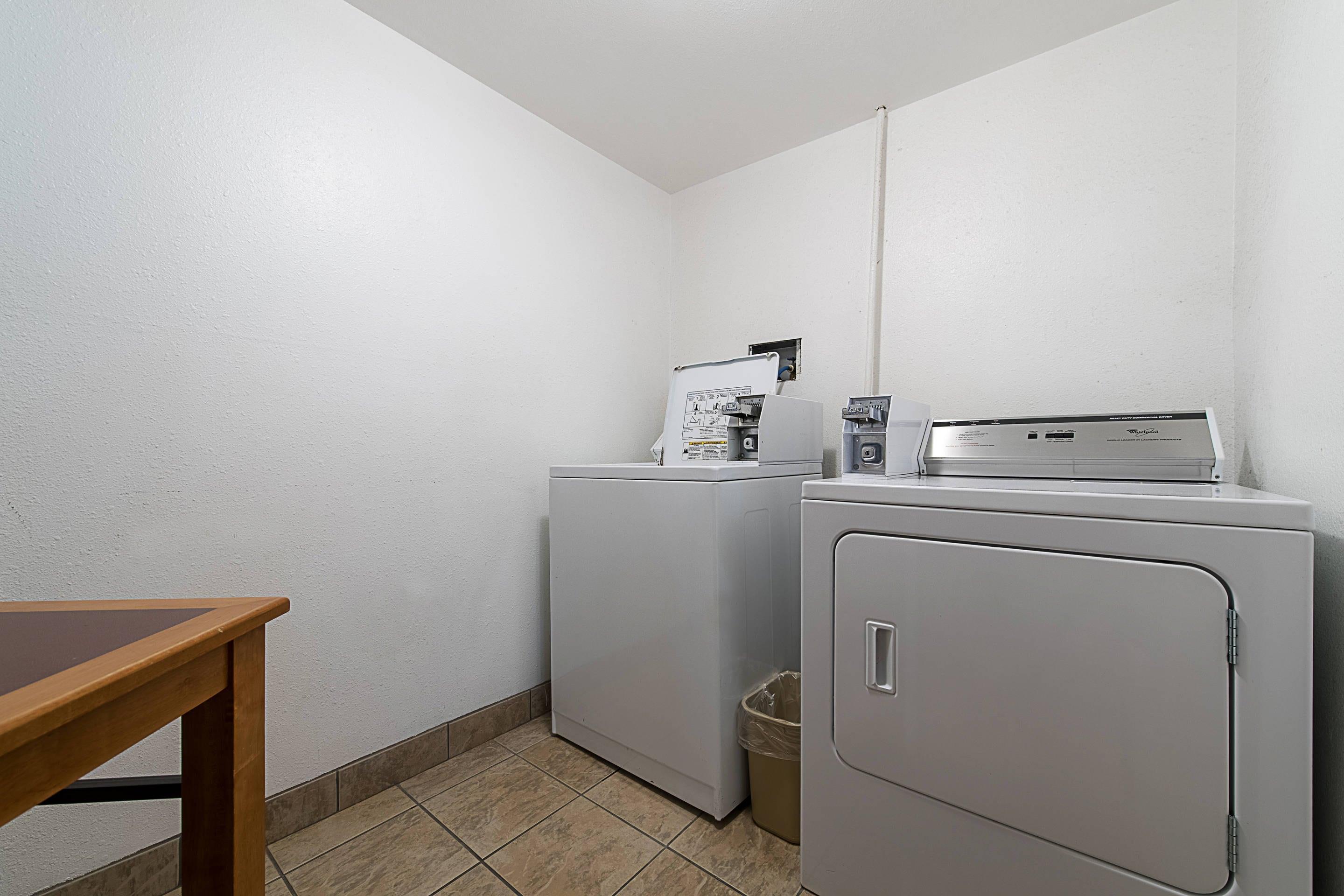 Guest laundry facilities