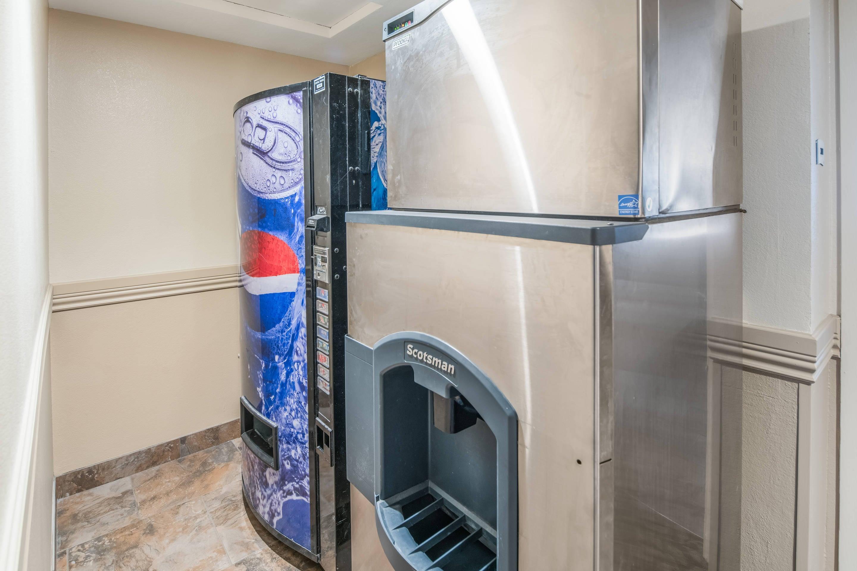 Hotel vending area