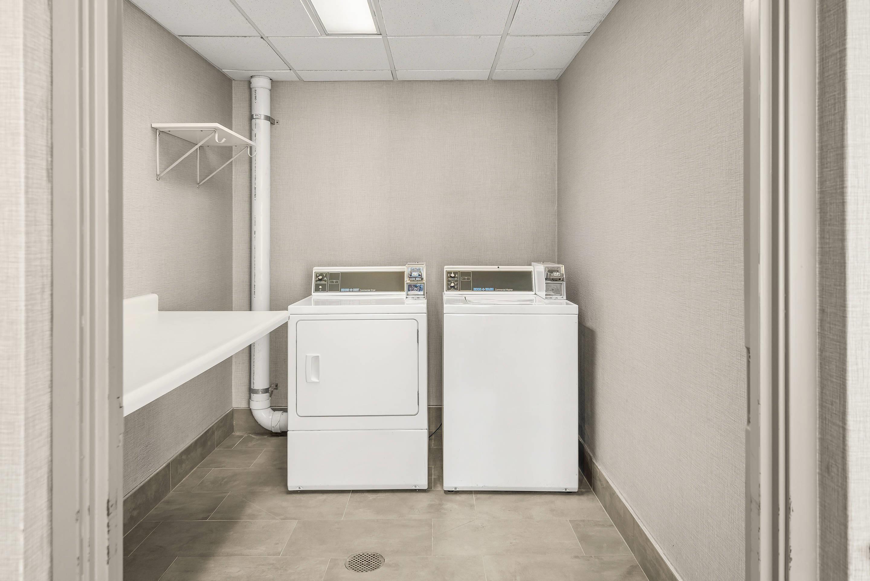 Guest laundry facilities