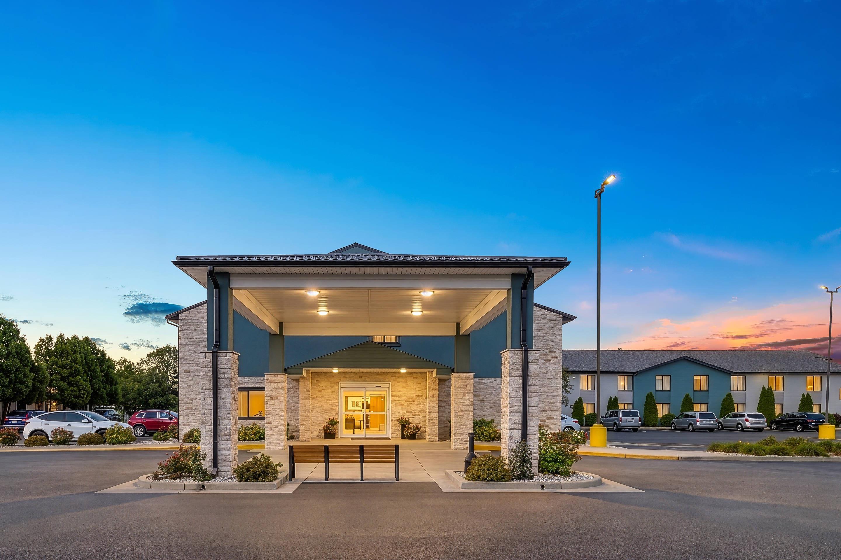 Hotel at night