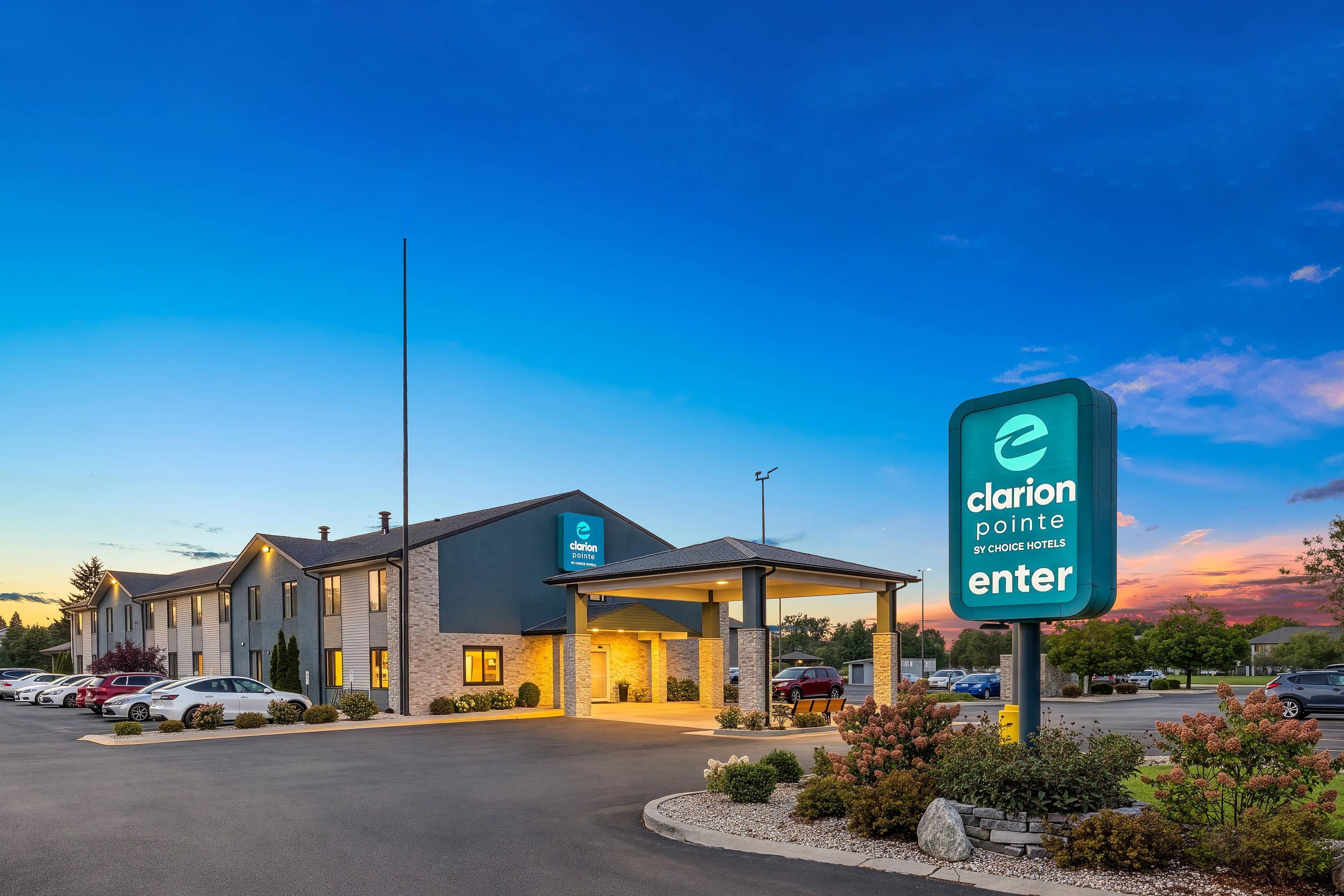 Hotel at night