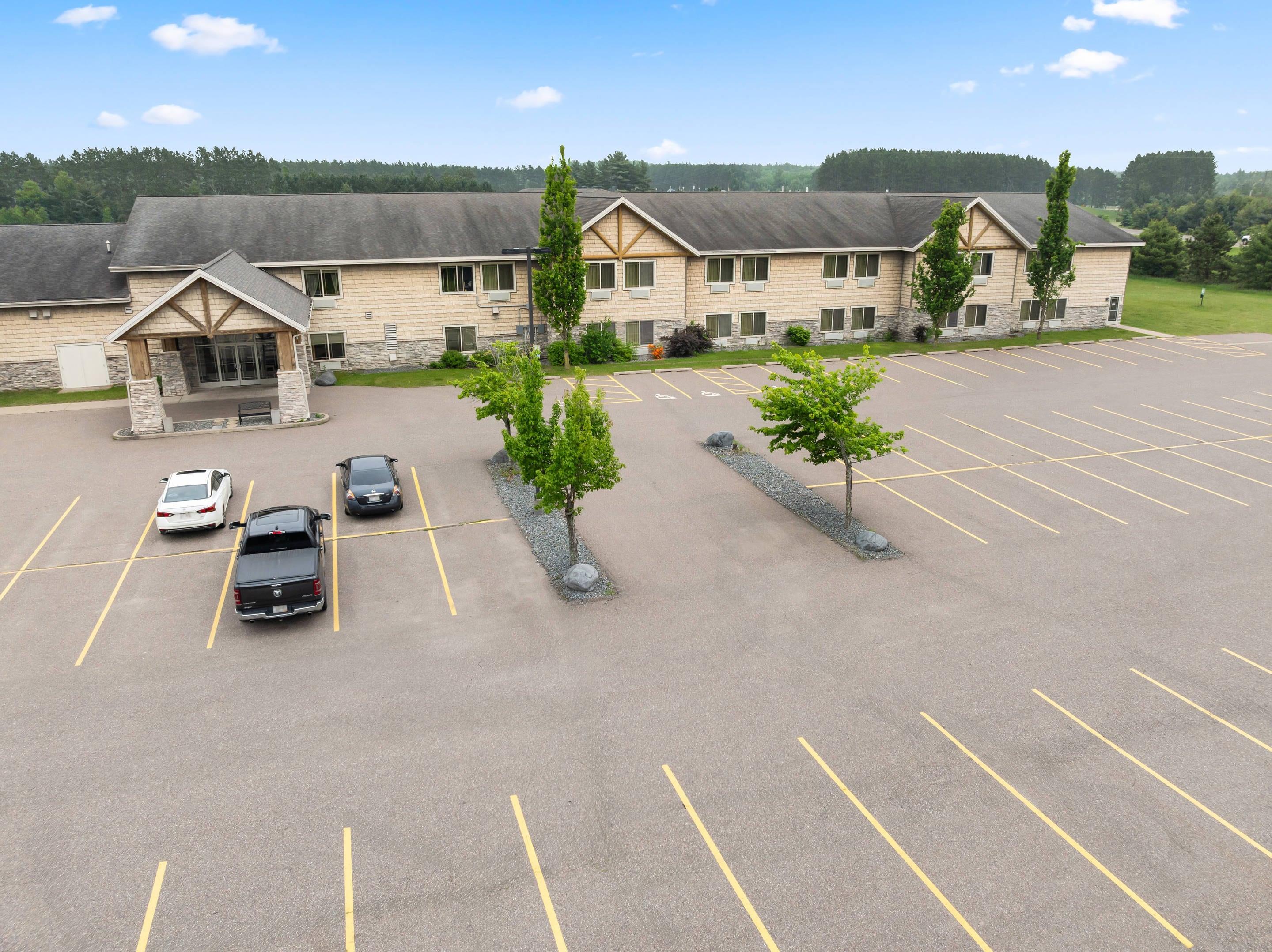 Aerial view | Rodeway Inn & Suites Tomahawk