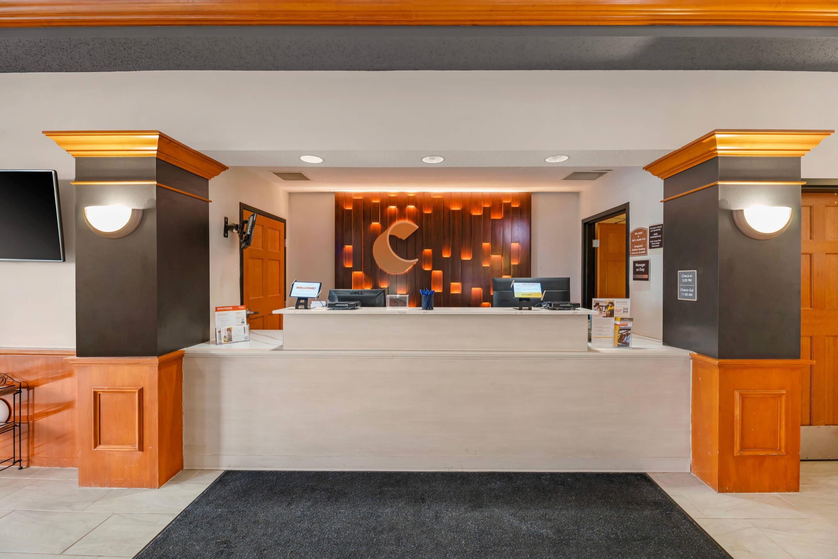 Front desk