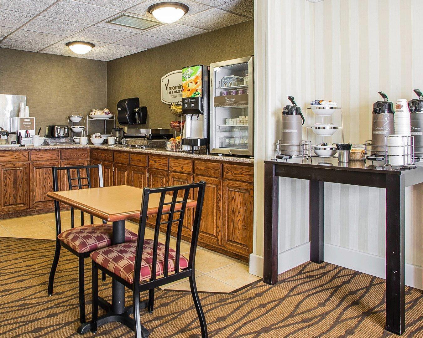 Breakfast area