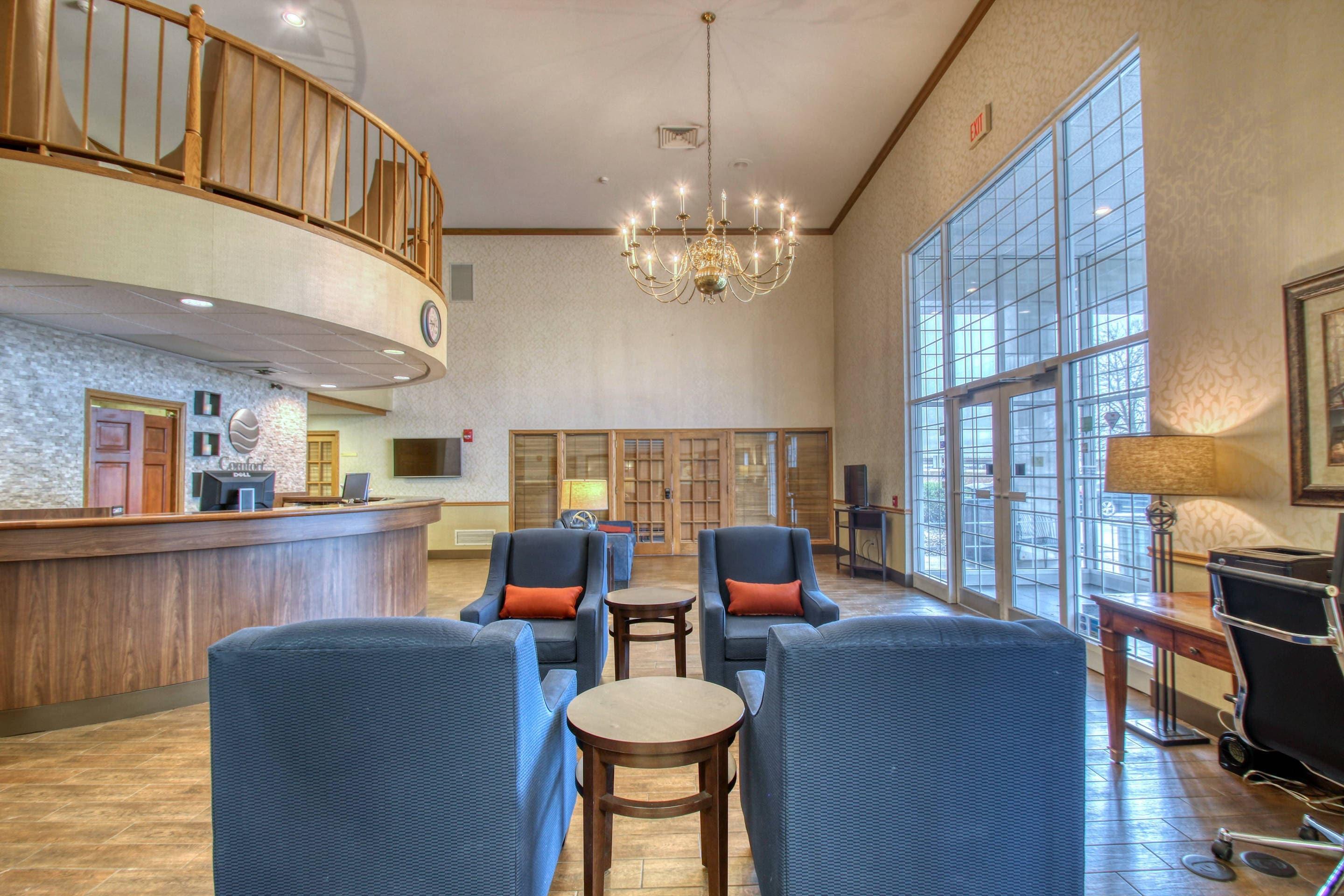 Hotel lobby