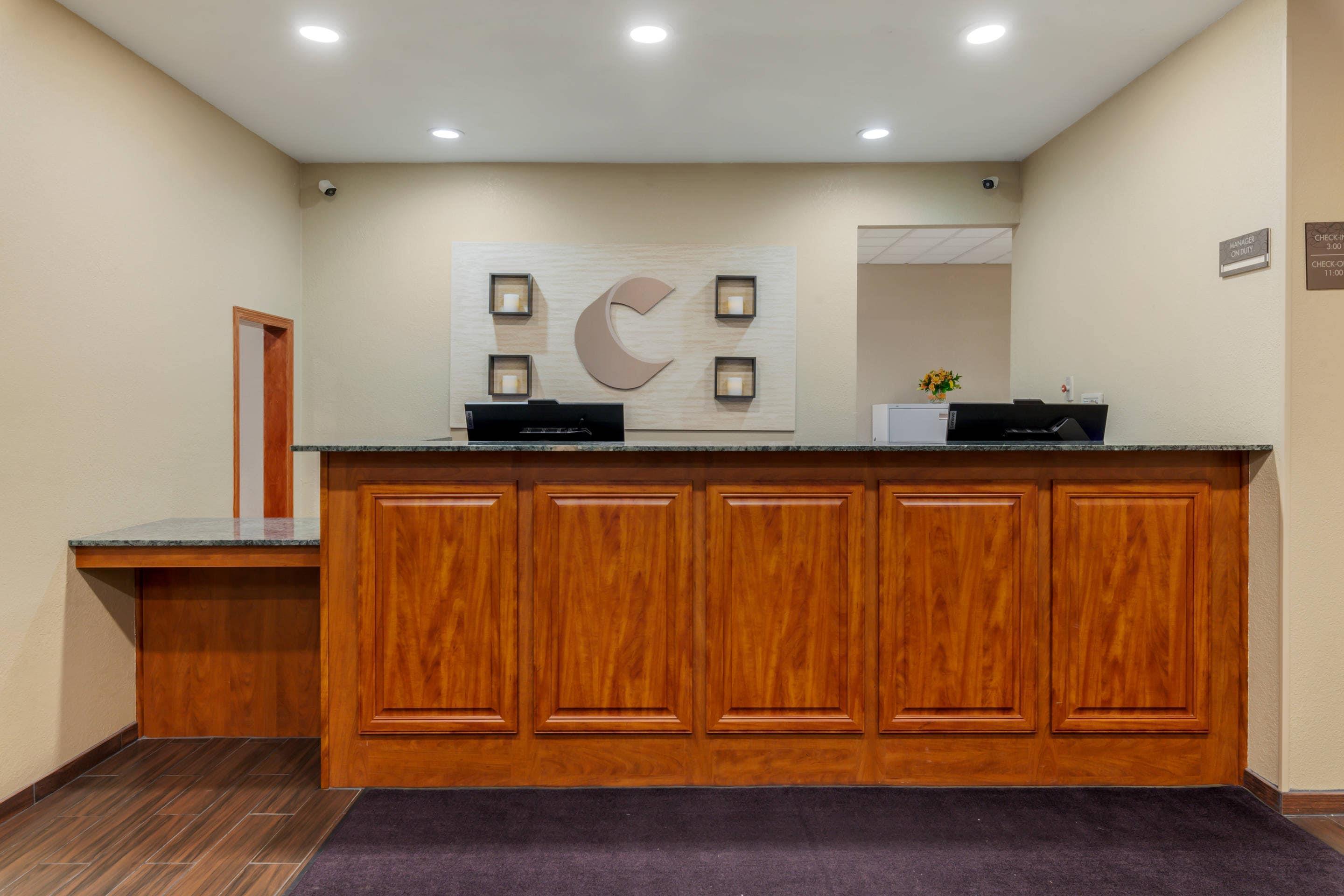 Front desk